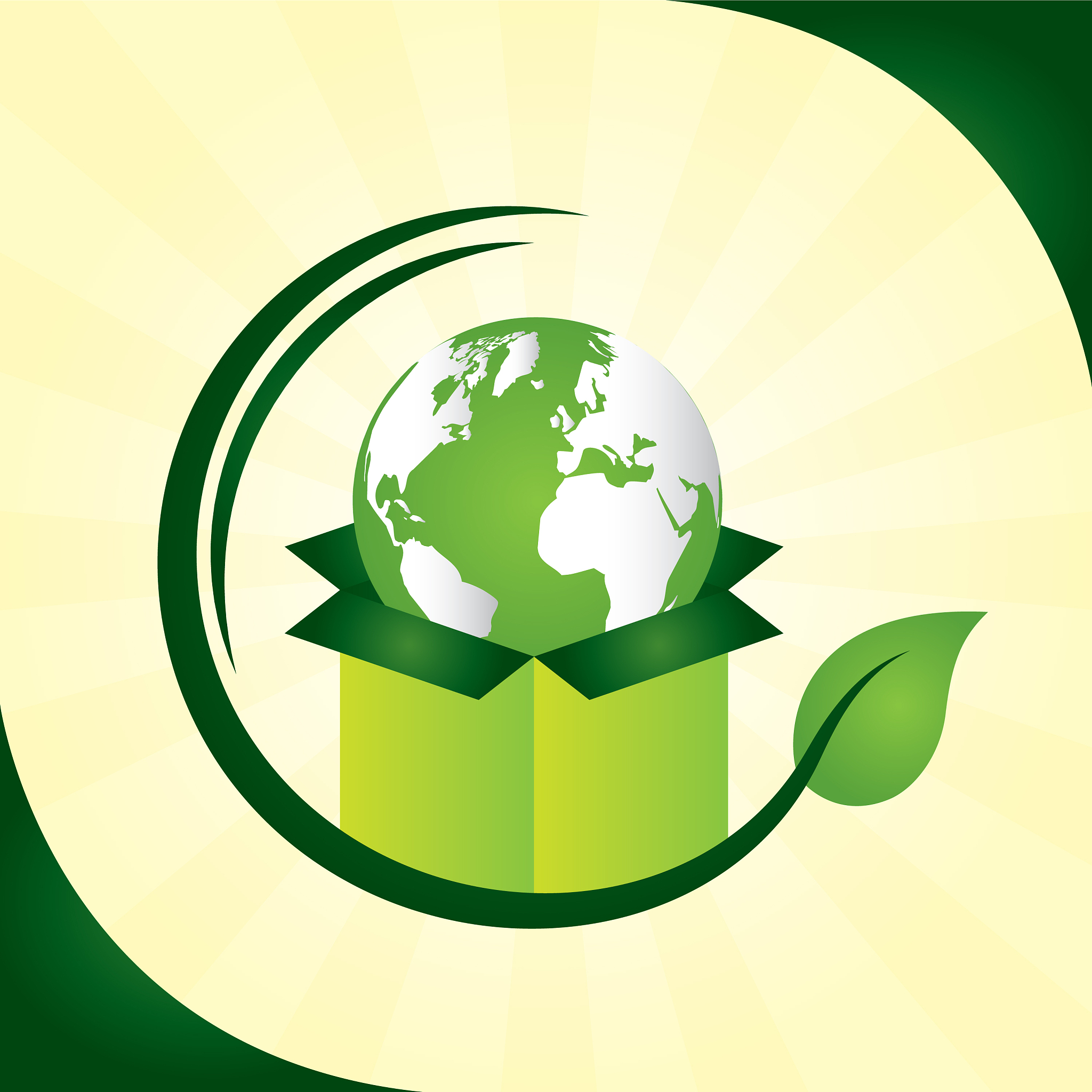 eco friendly planet design image