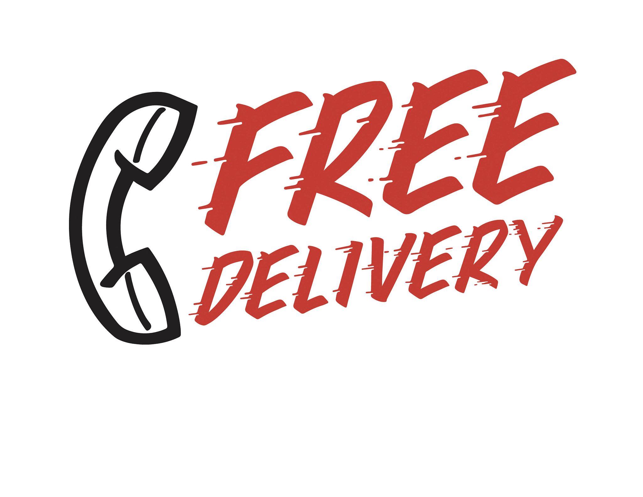 free delivery lettering lockups