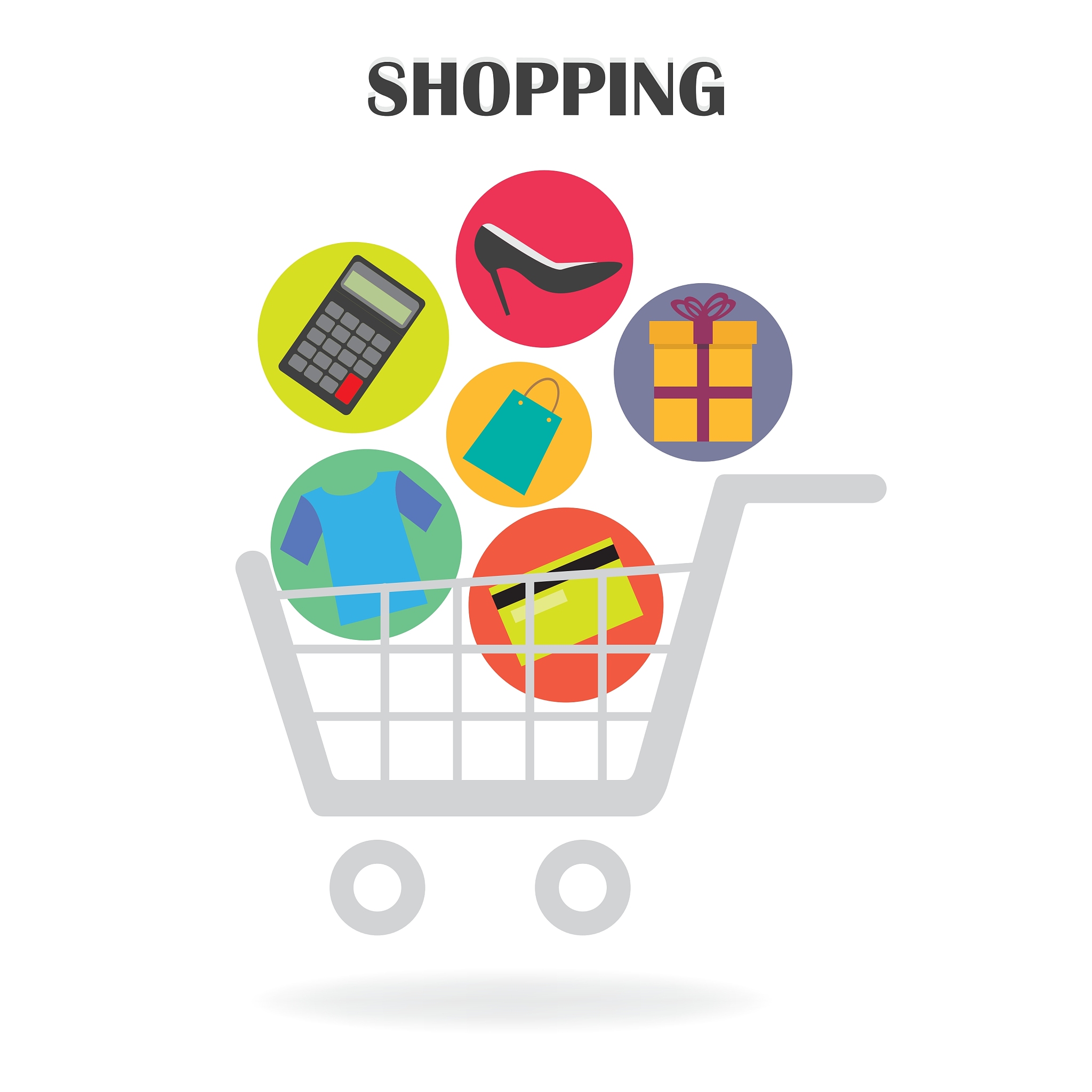 shopping icons