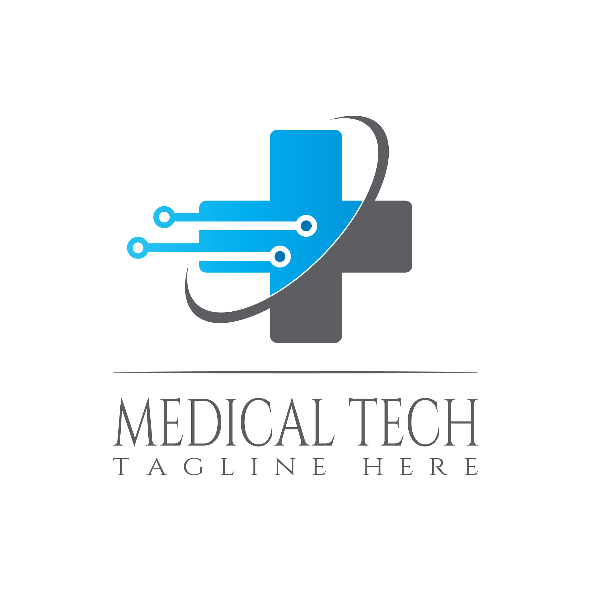 medic<strong>a</strong>l icon template creative logo design element