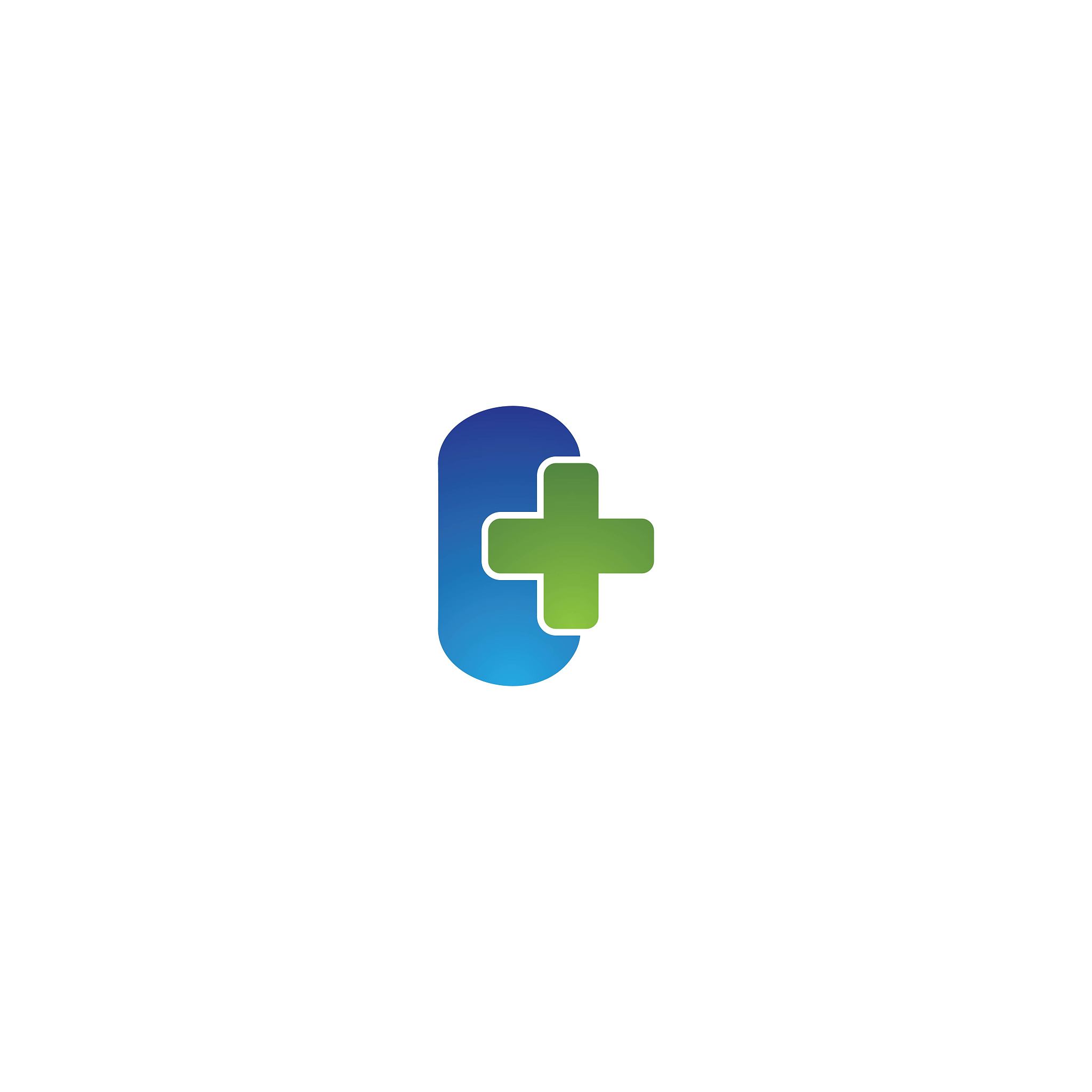 medical cross logo template vector