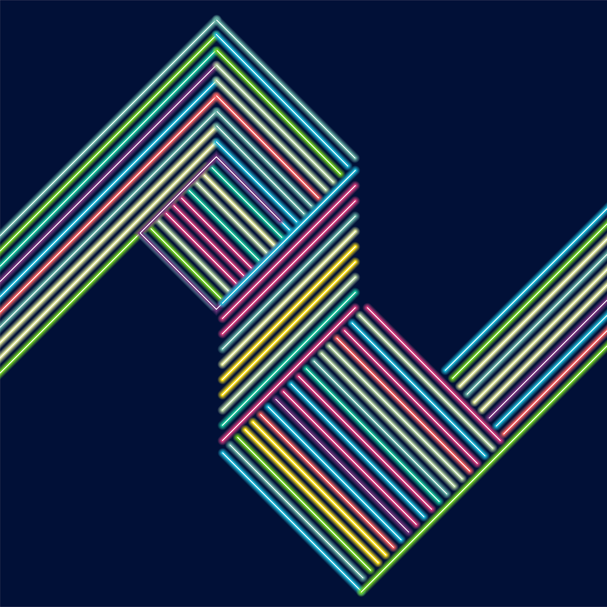 几何线形与构图的关系：构建视觉层次与节奏感