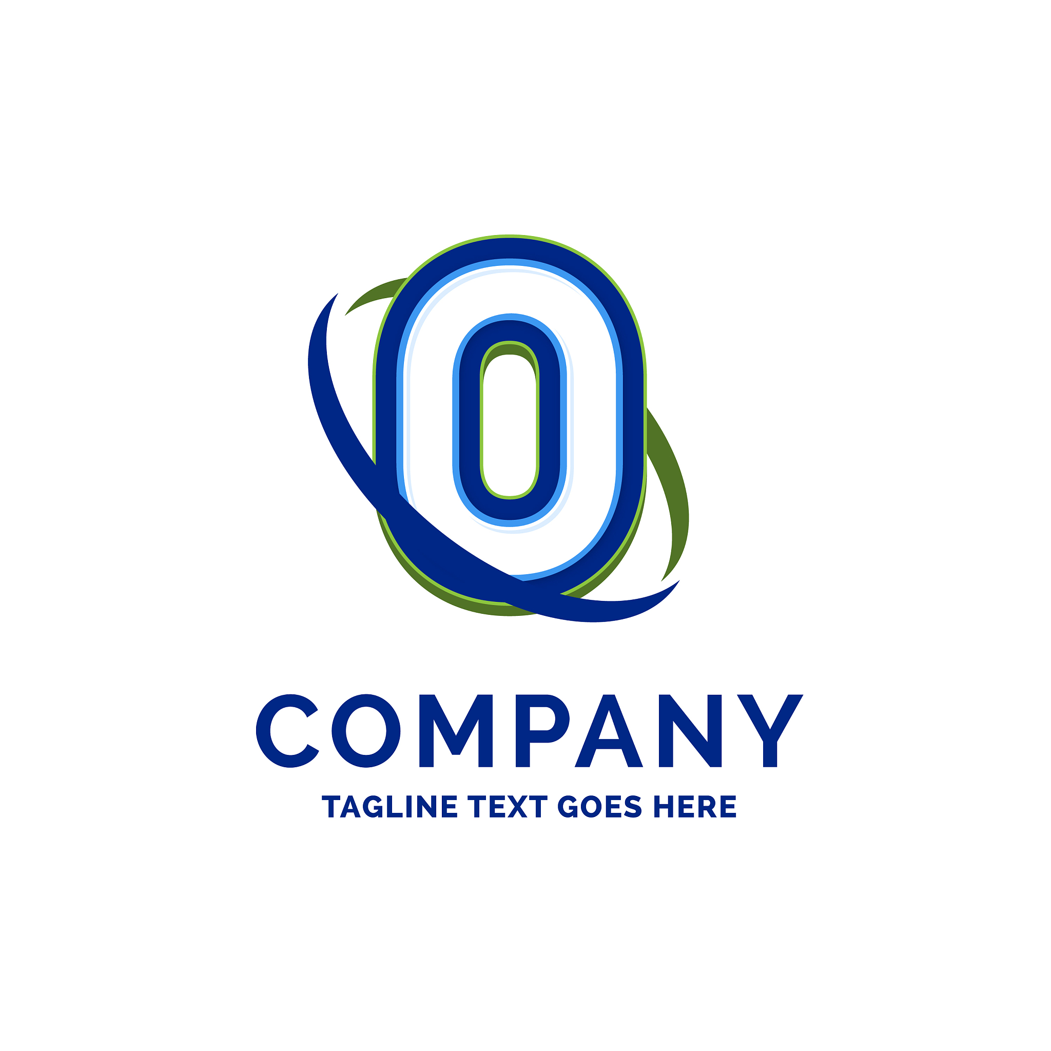 o company name design logo template brand name