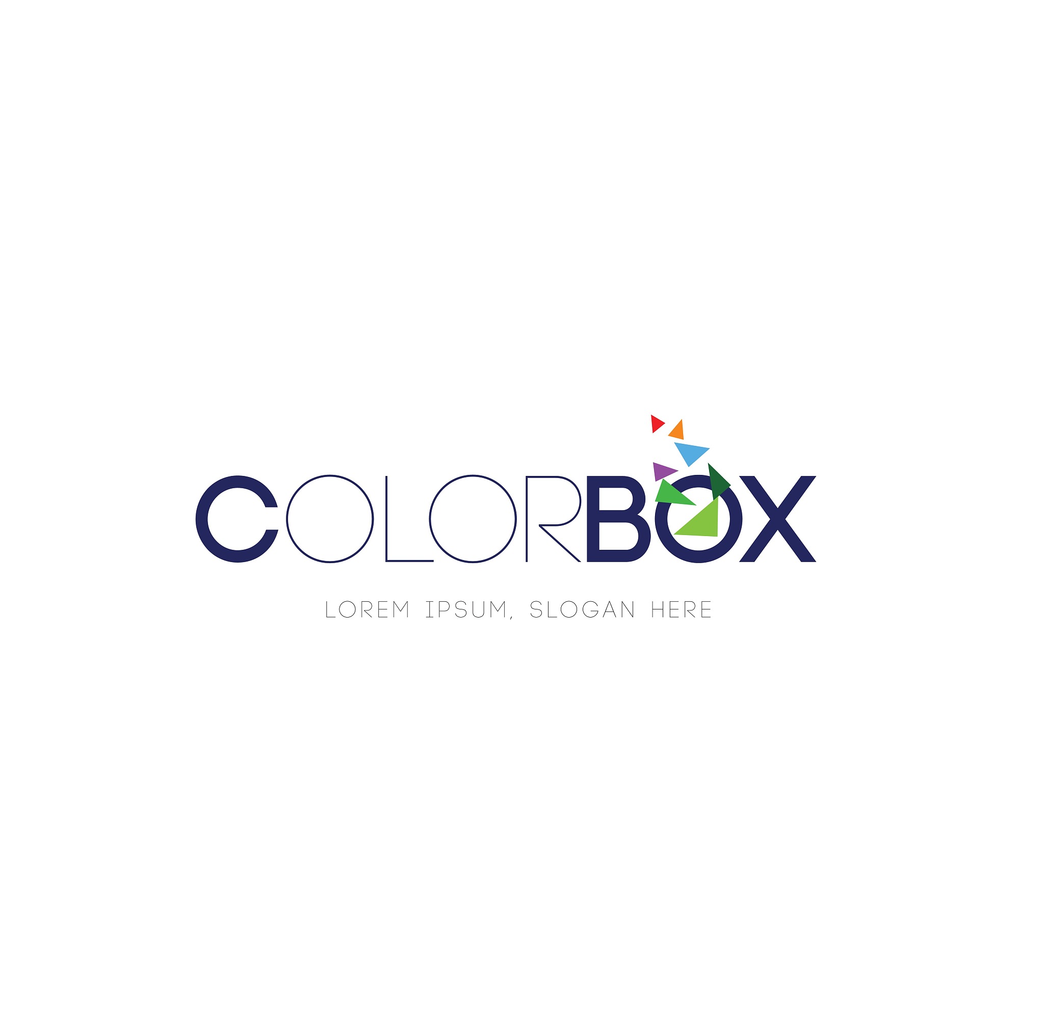 the color logo concept