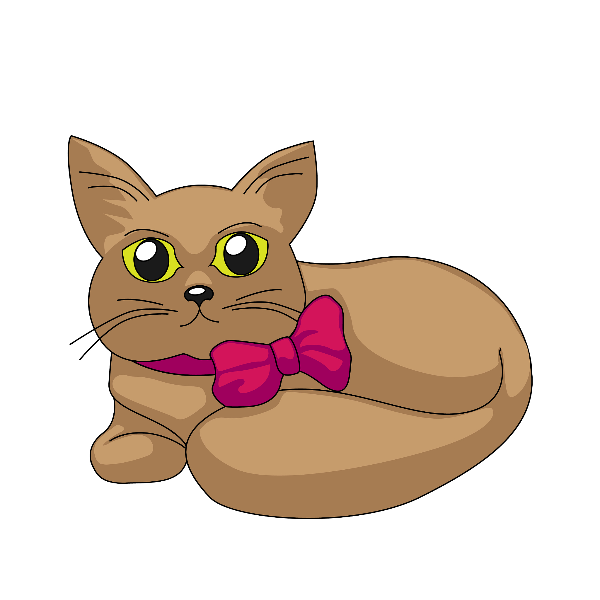 imagine a cute cat is playing ball。