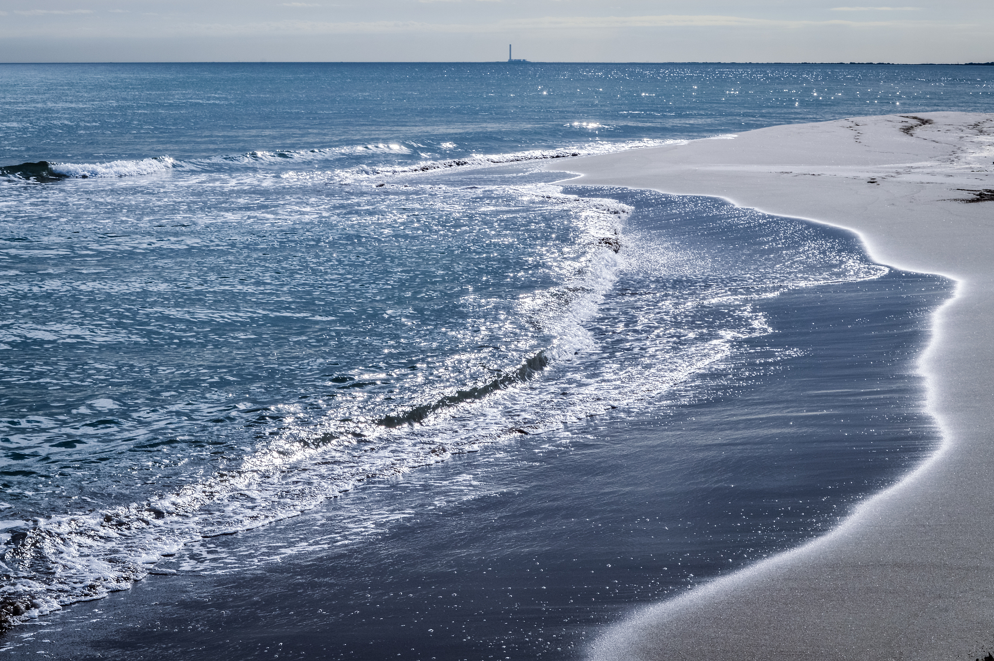 blue seashore