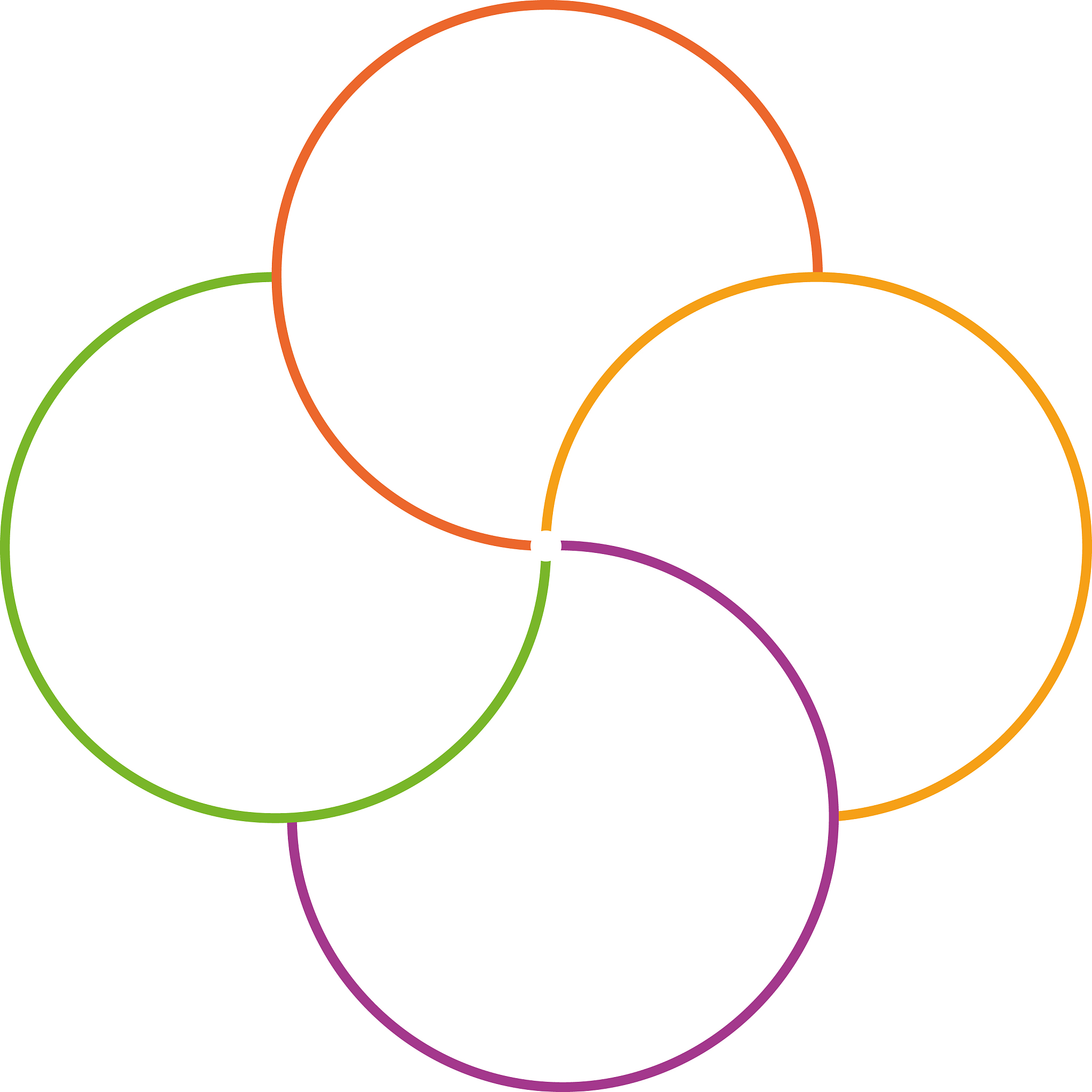 OpenCV 绘制圆形：蓝色边框，绿色填充