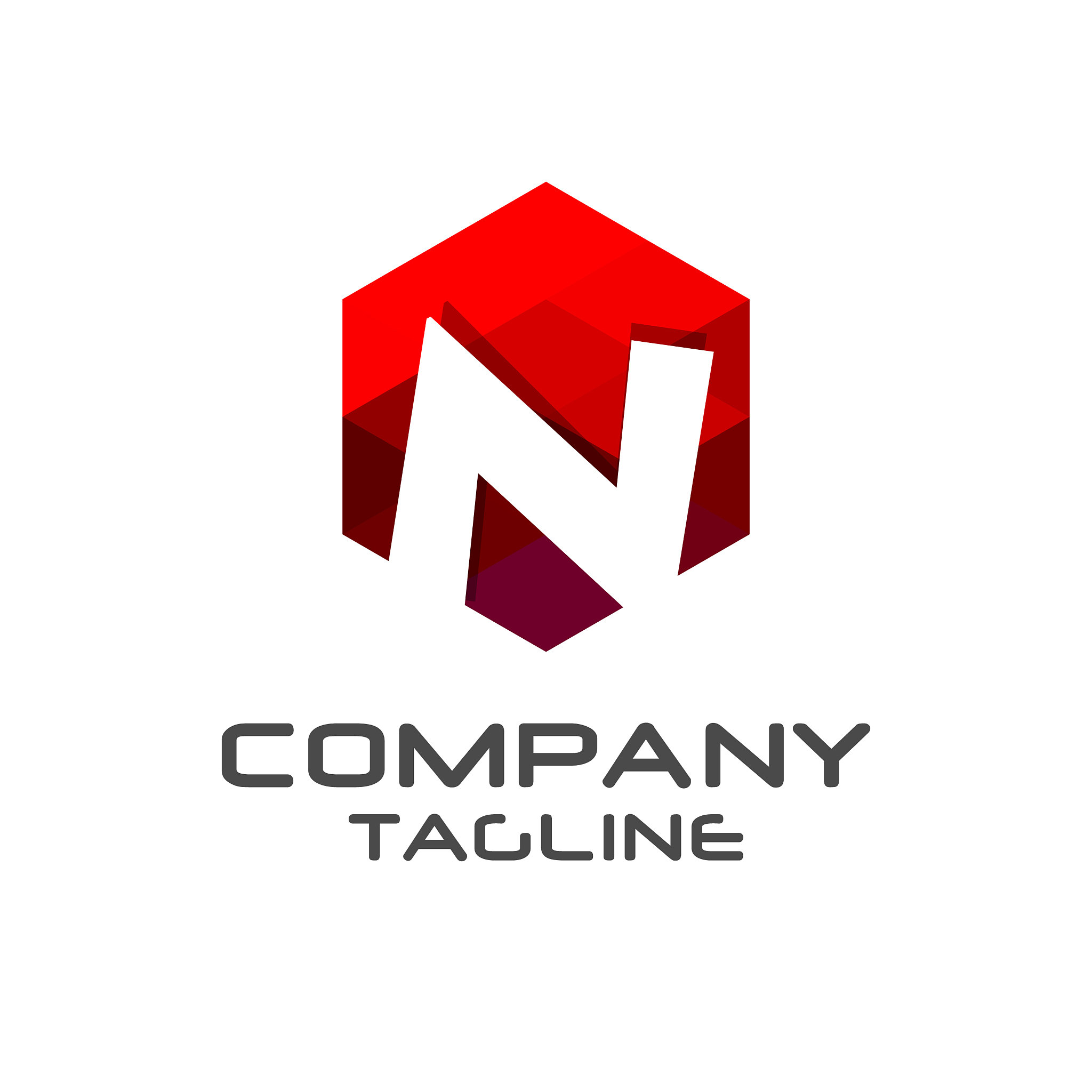 alphabetical logo design with creative typography