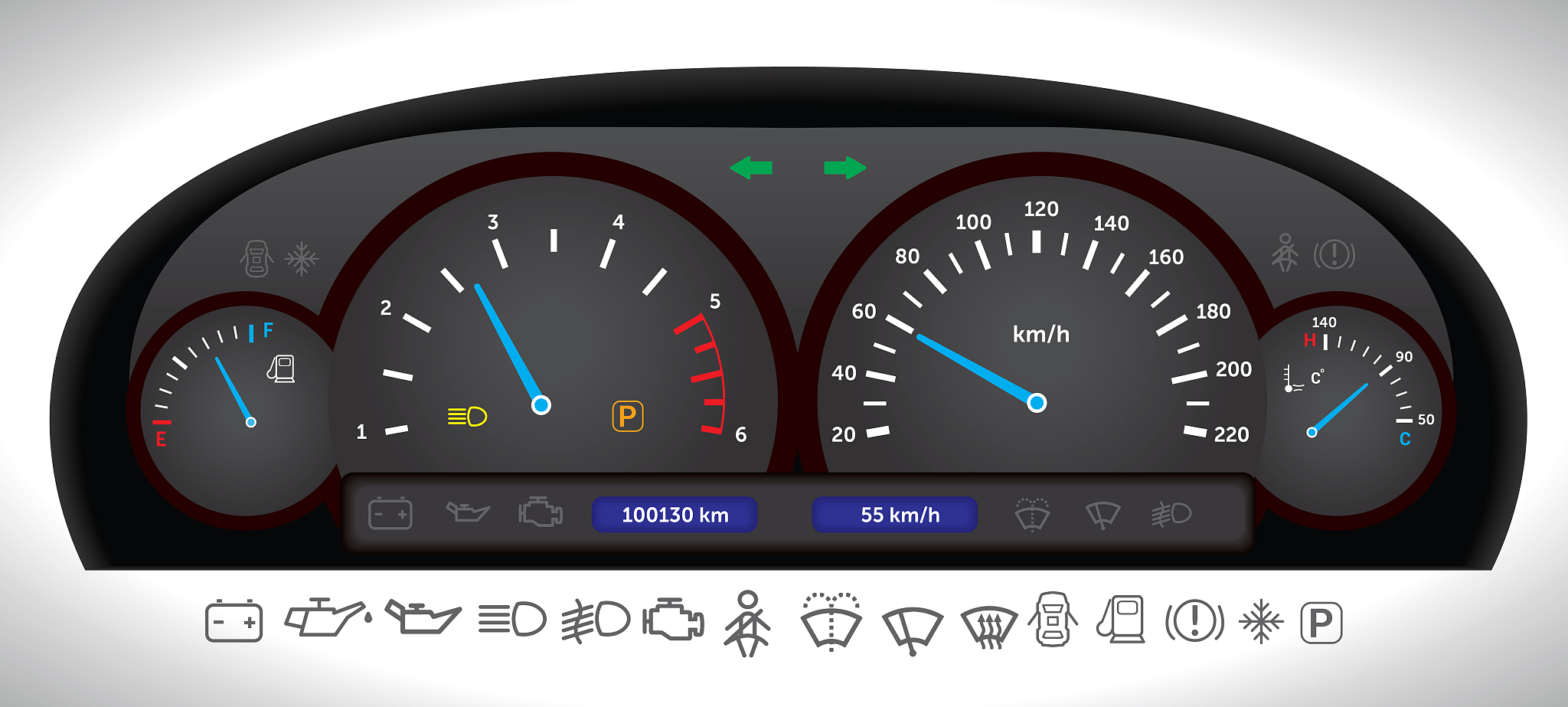 car dashboard