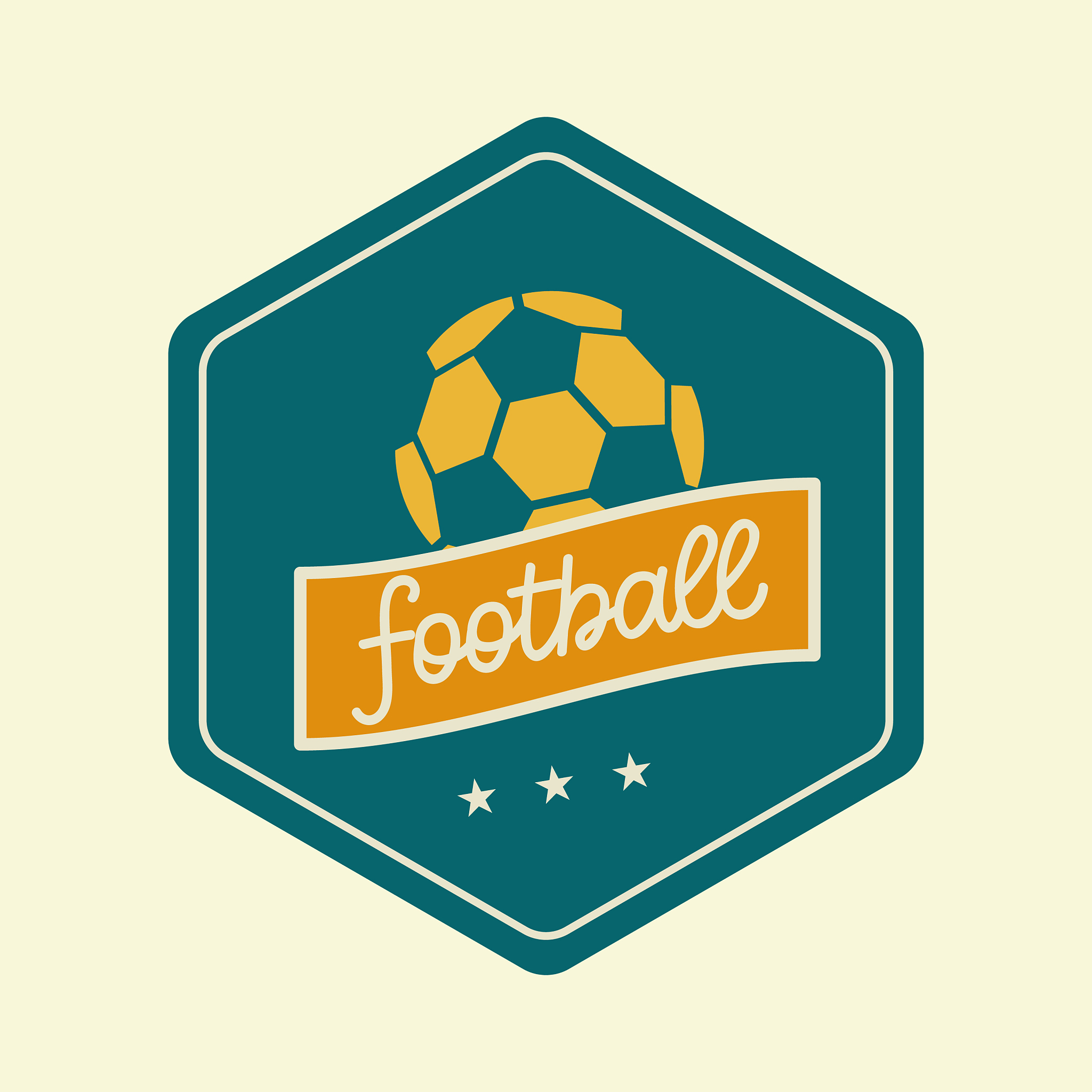 football logo template