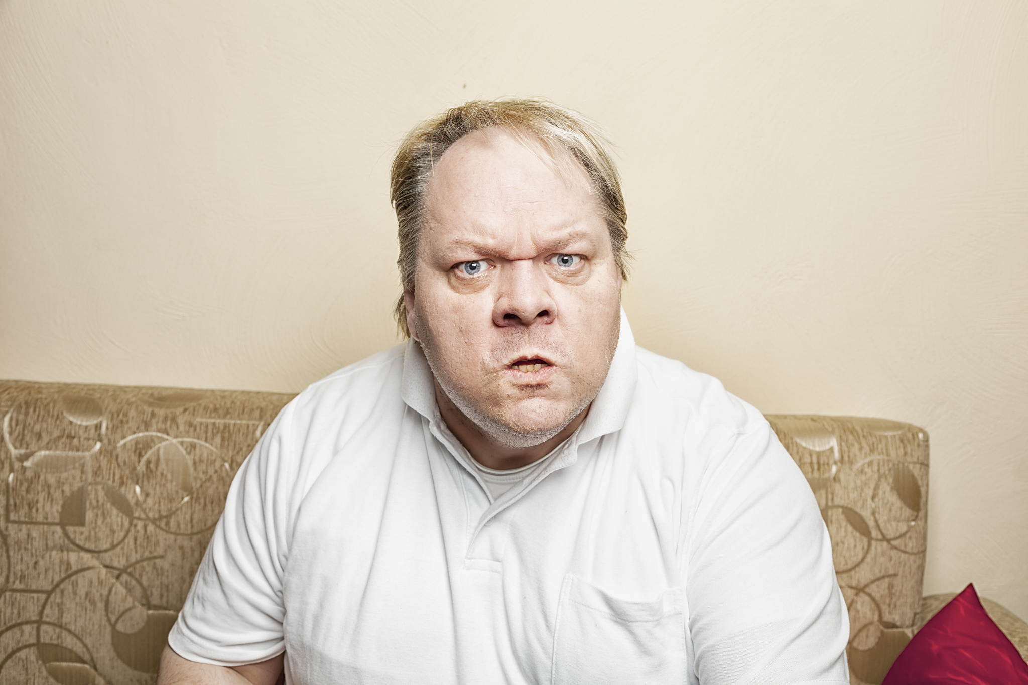 angry man