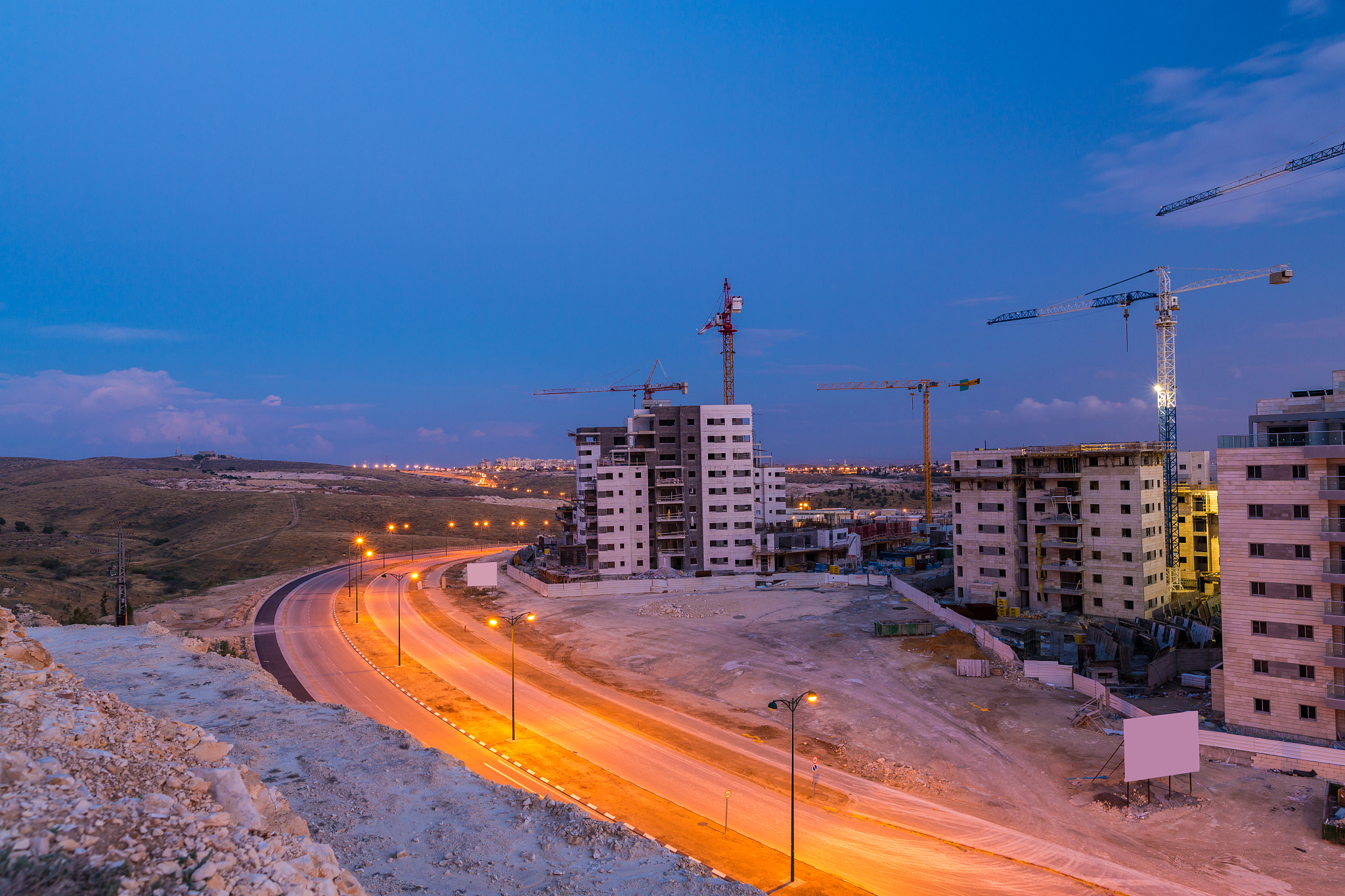 construction of the city
