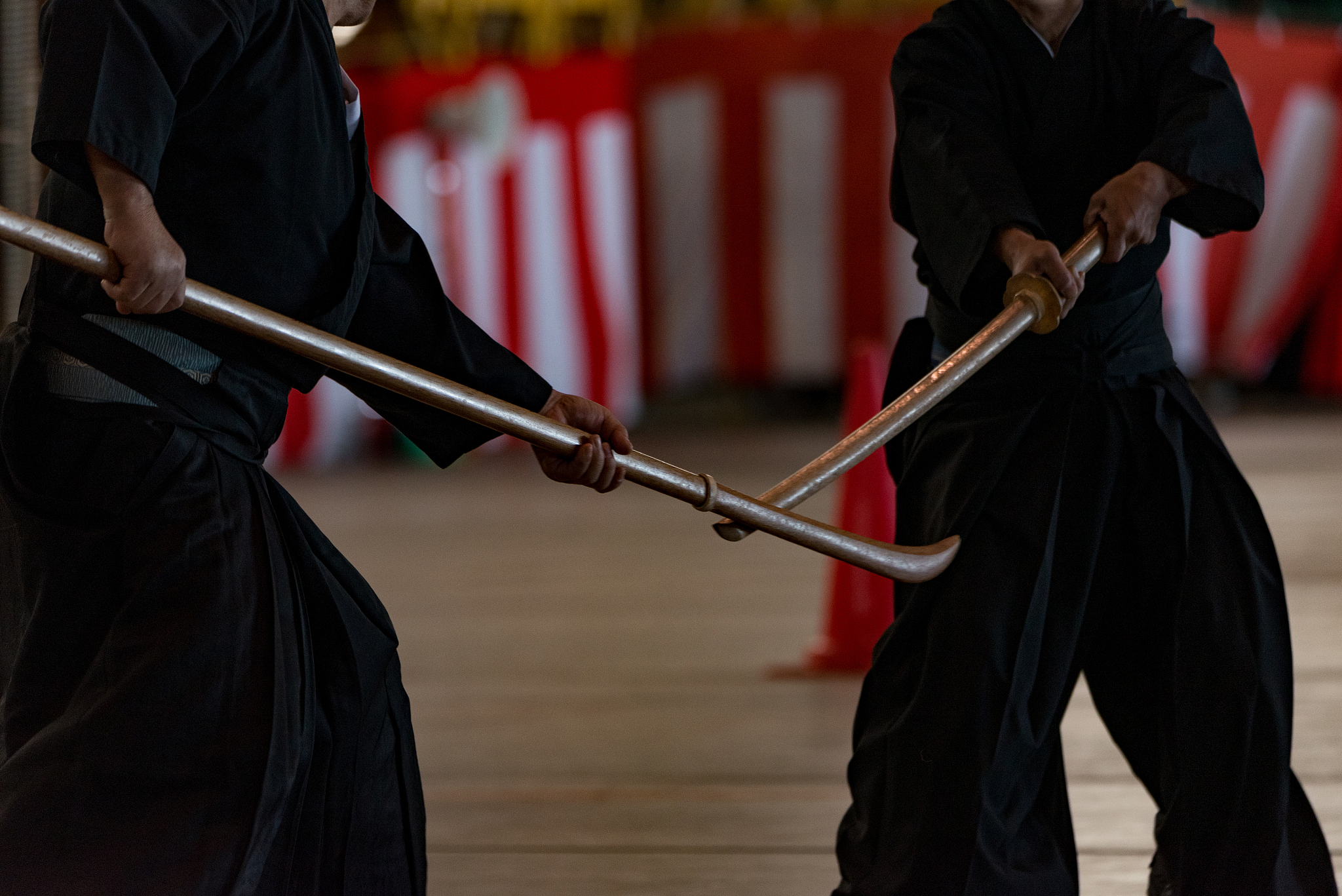 japanese traditional sword art demonstration