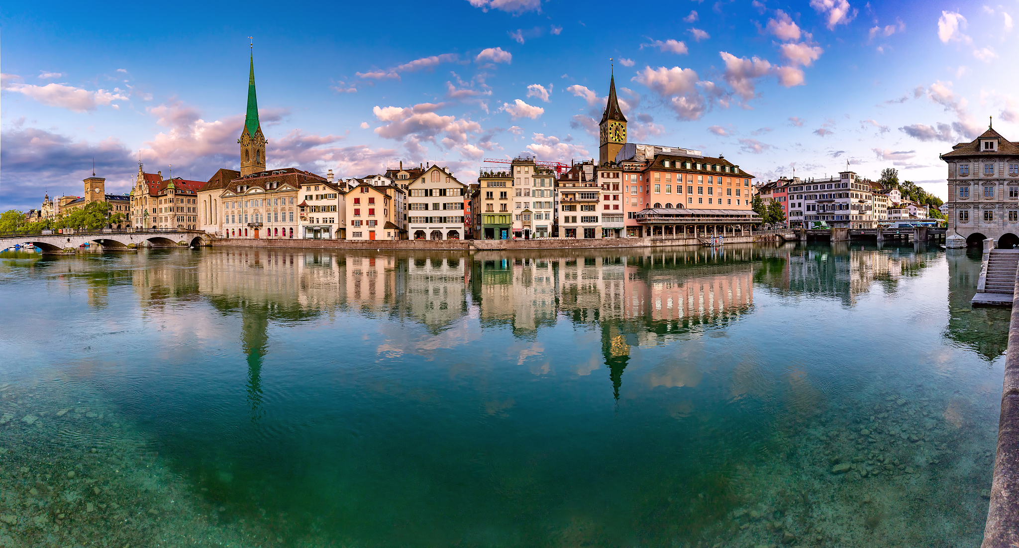 zurich, the largest city in switzerland