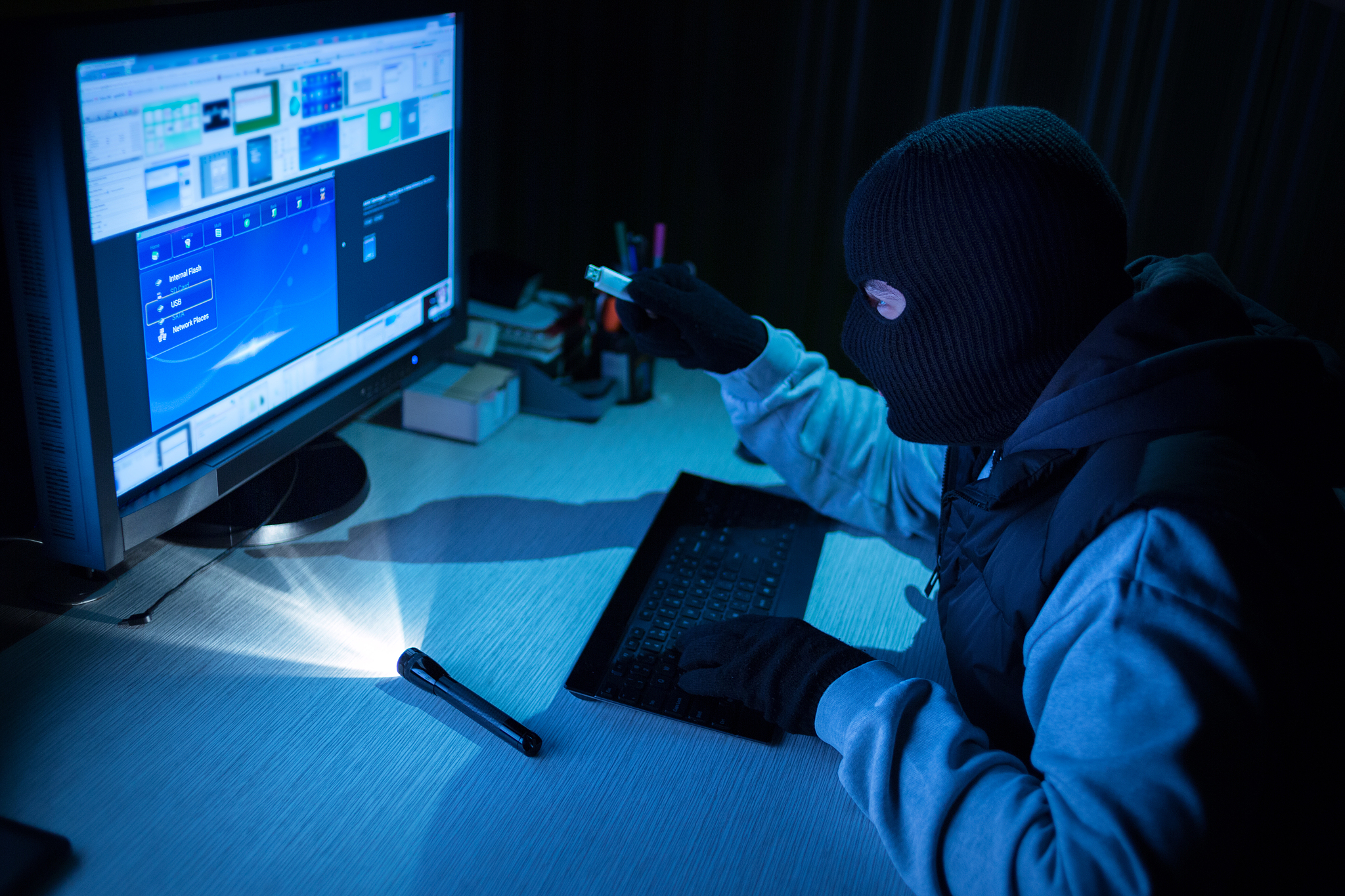 犯罪的技术手段有哪些？分别说一下网络犯罪、黑客攻击、电信诈骗等犯罪手段是怎样的？