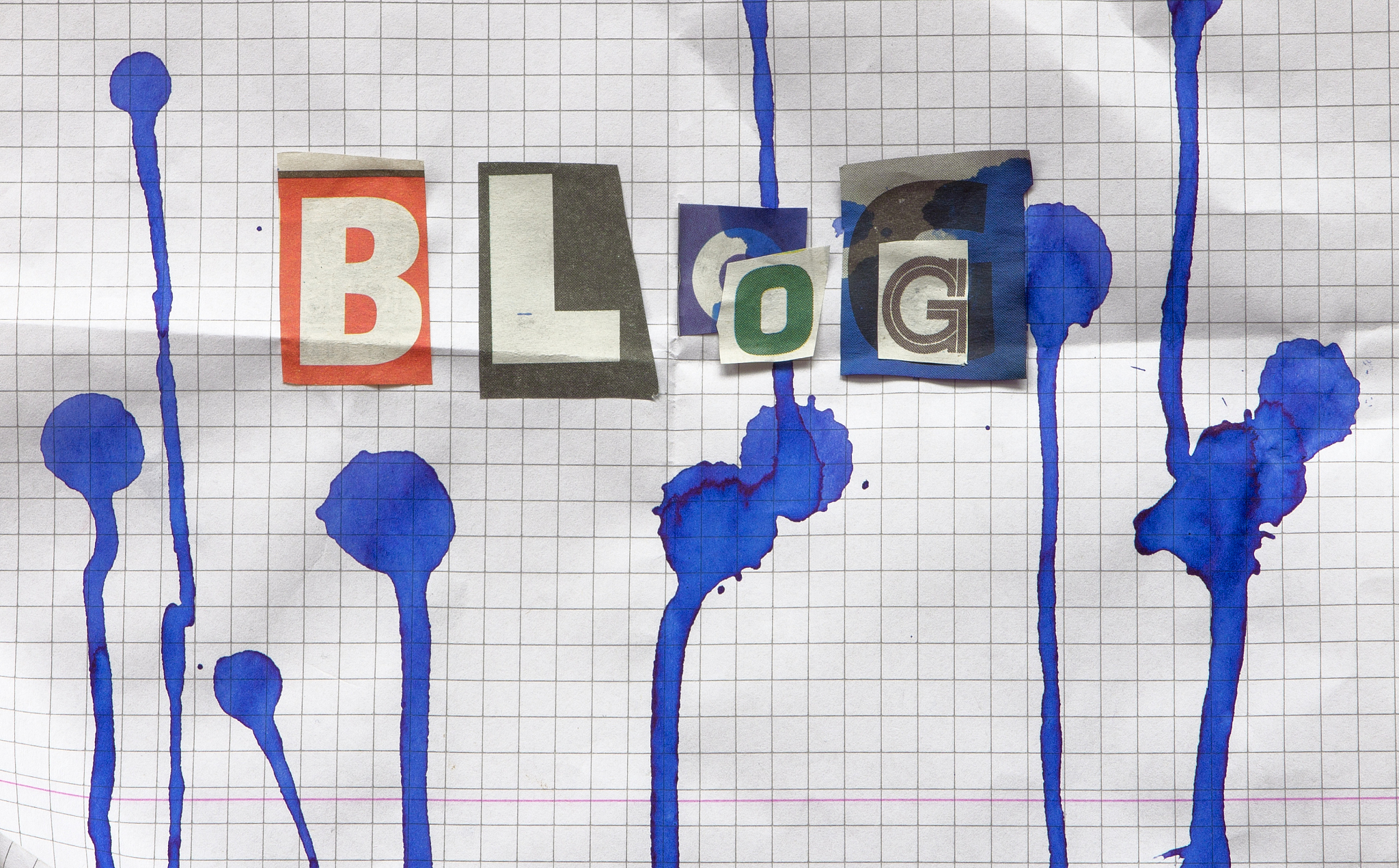 word blog from different letters,