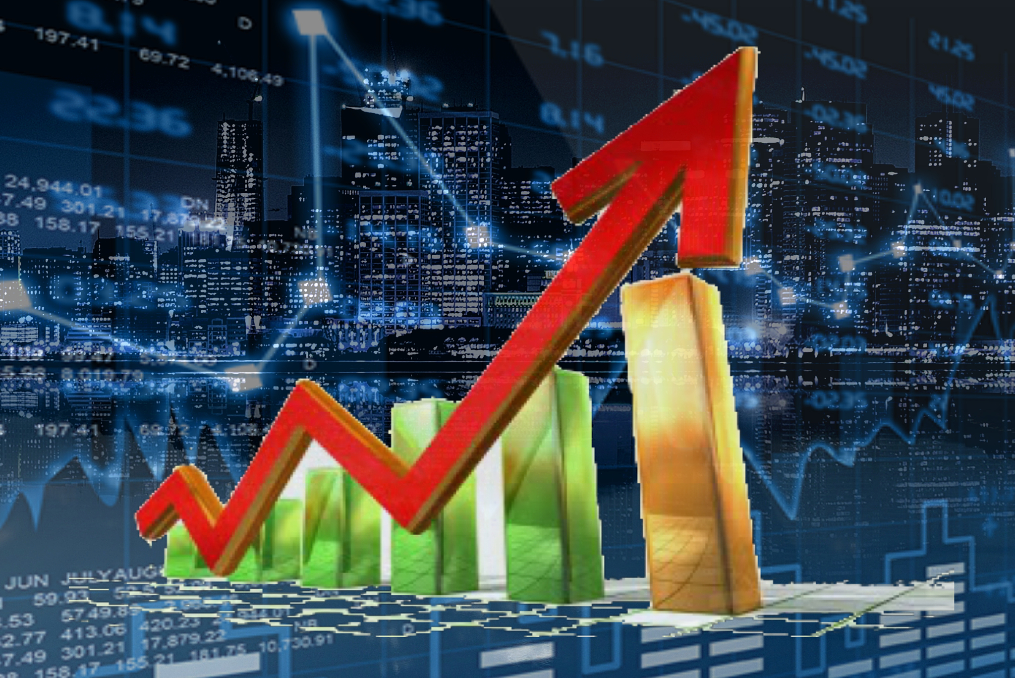 rising stock market