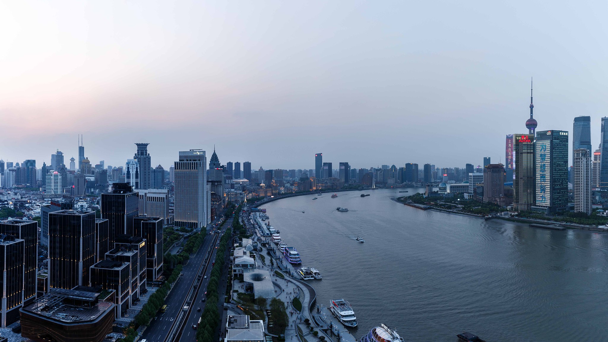 shanghai cityscape