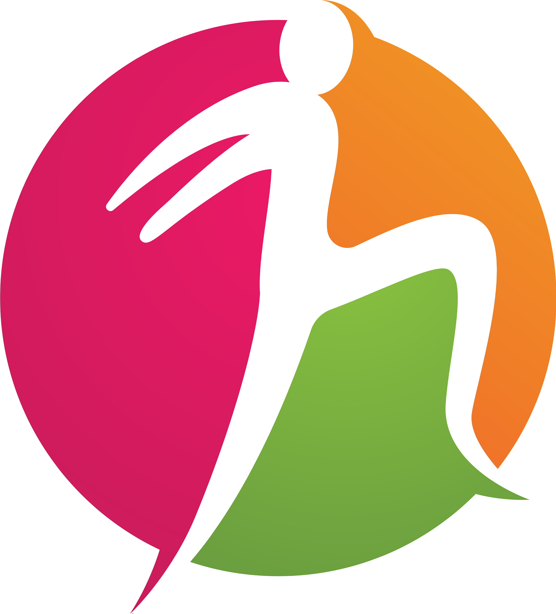 healthy life logo template icons