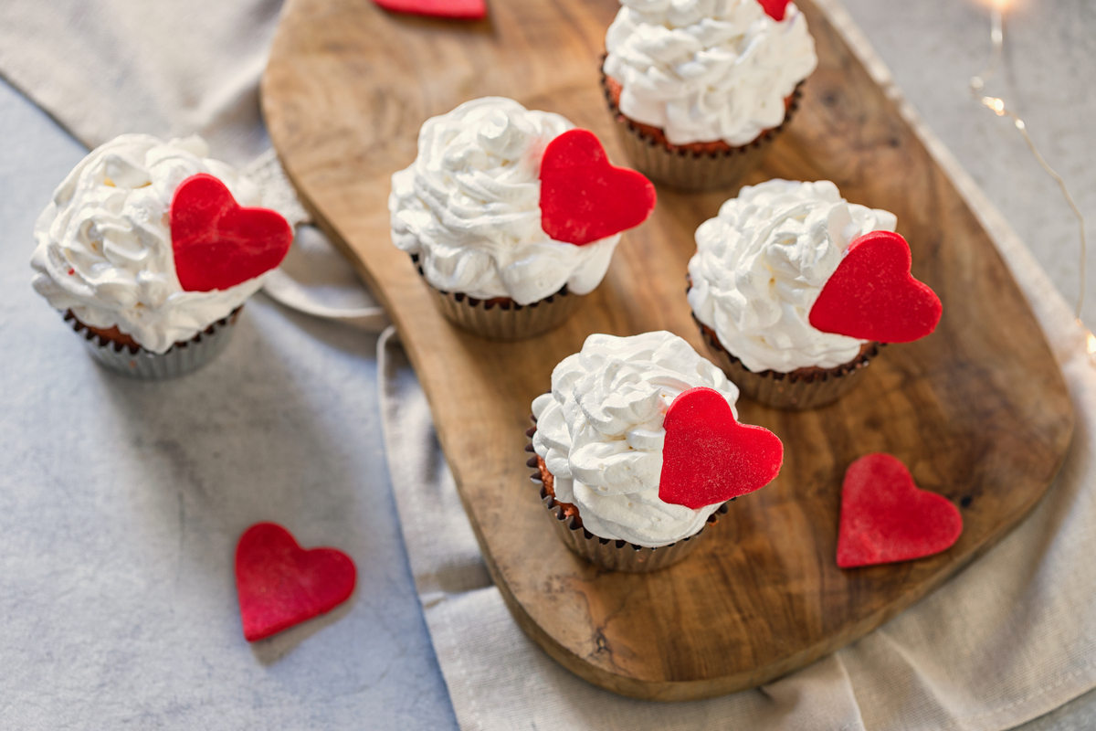 情人节纸杯蛋糕