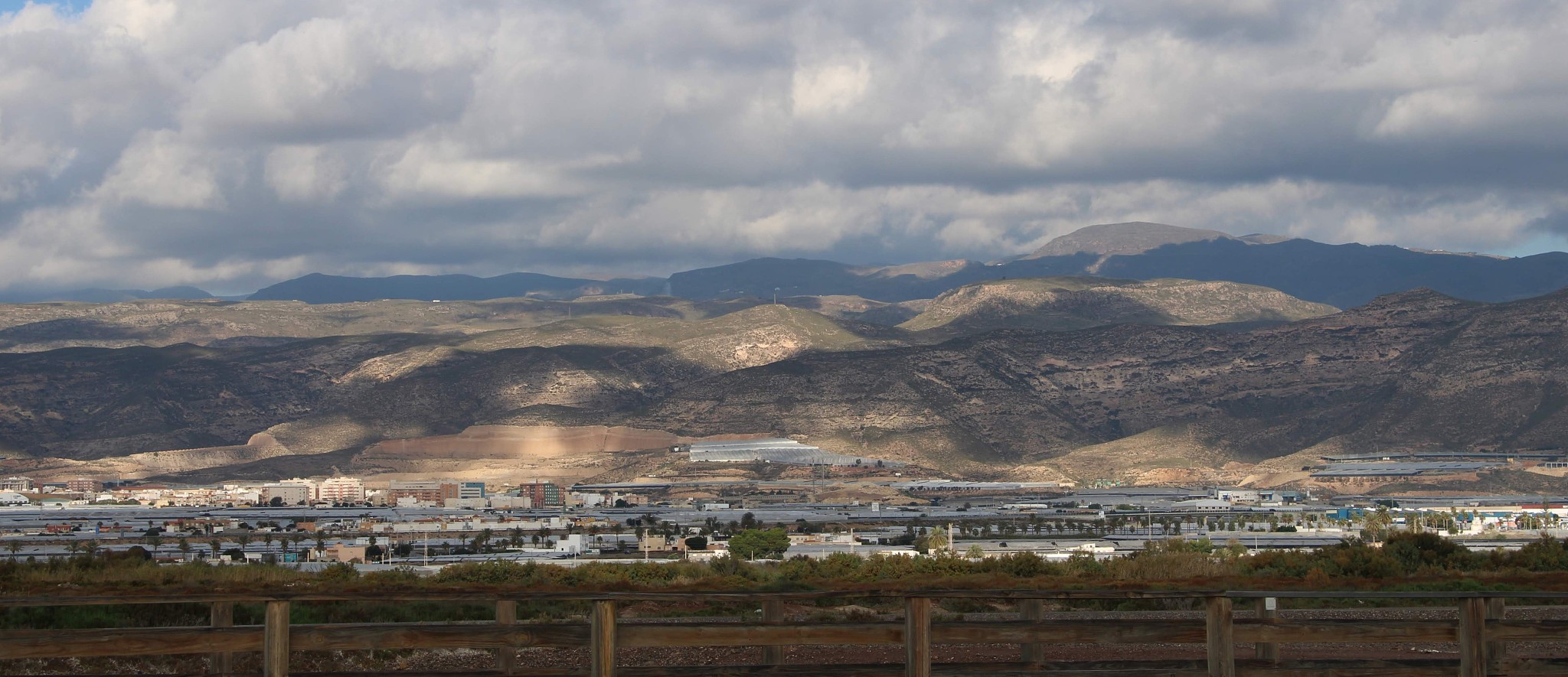 village on the horizon