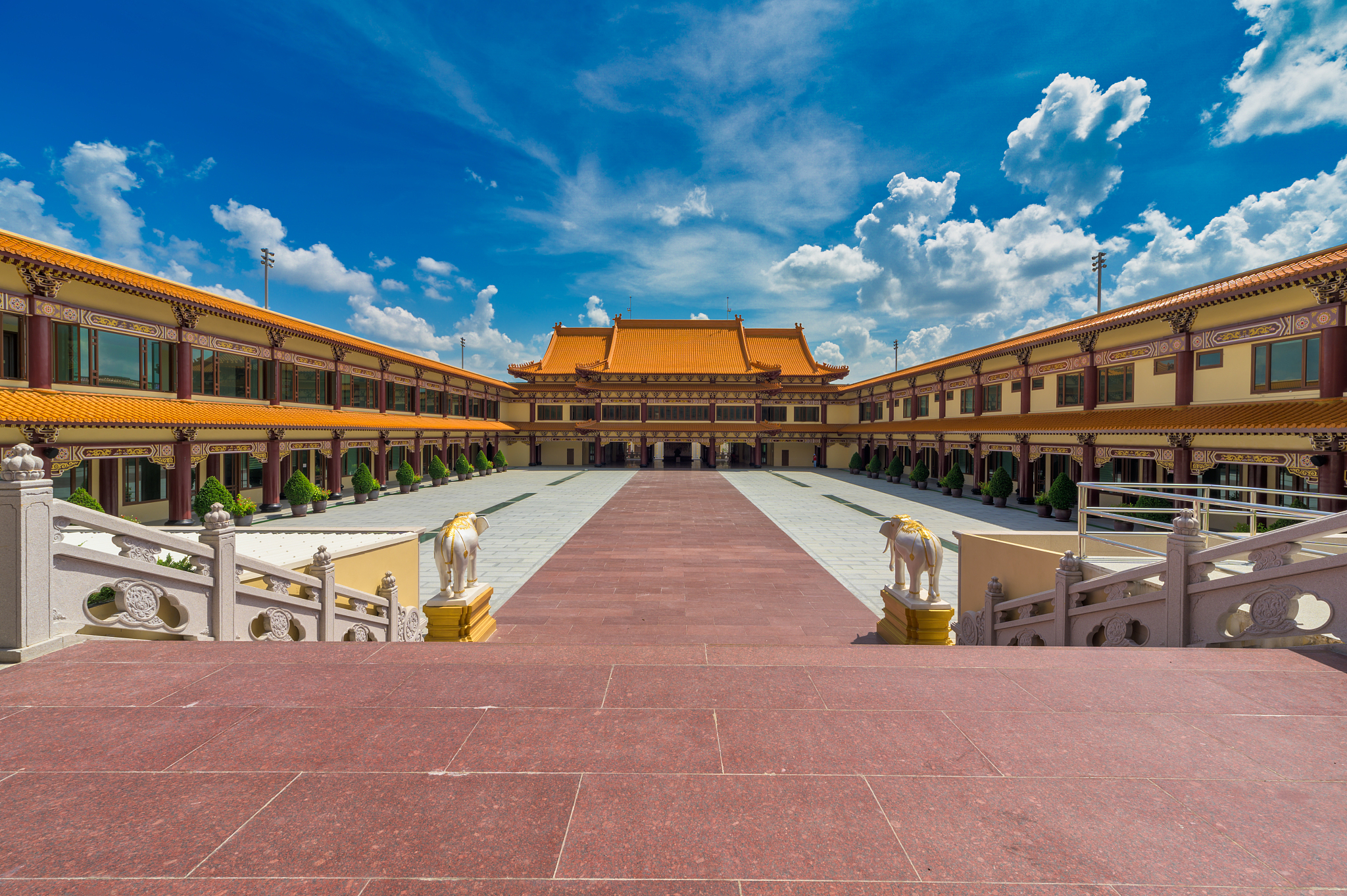 khlong sam wa, bangkok, thailand - october 27, 2019 : fo guang s