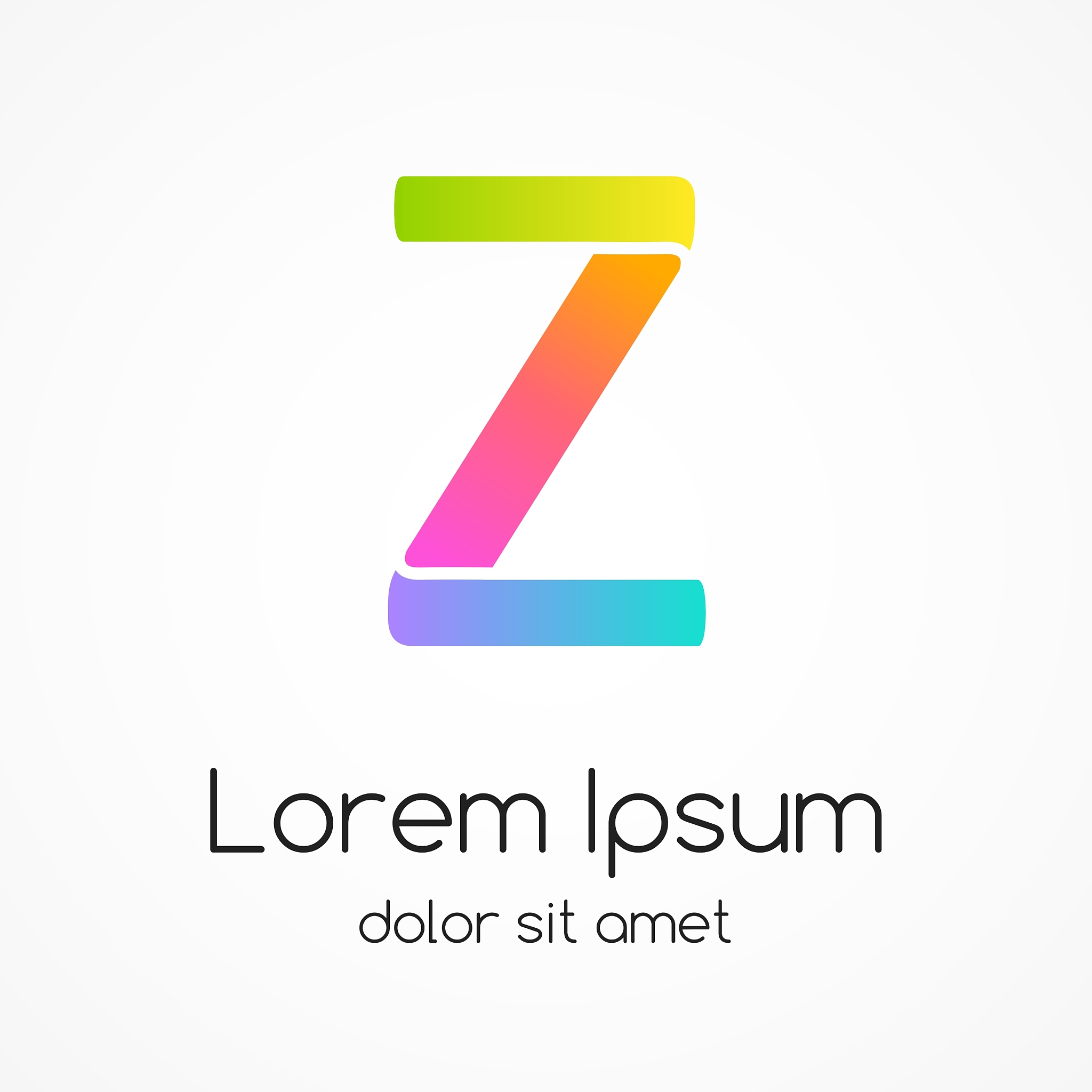 logo letter z company design template