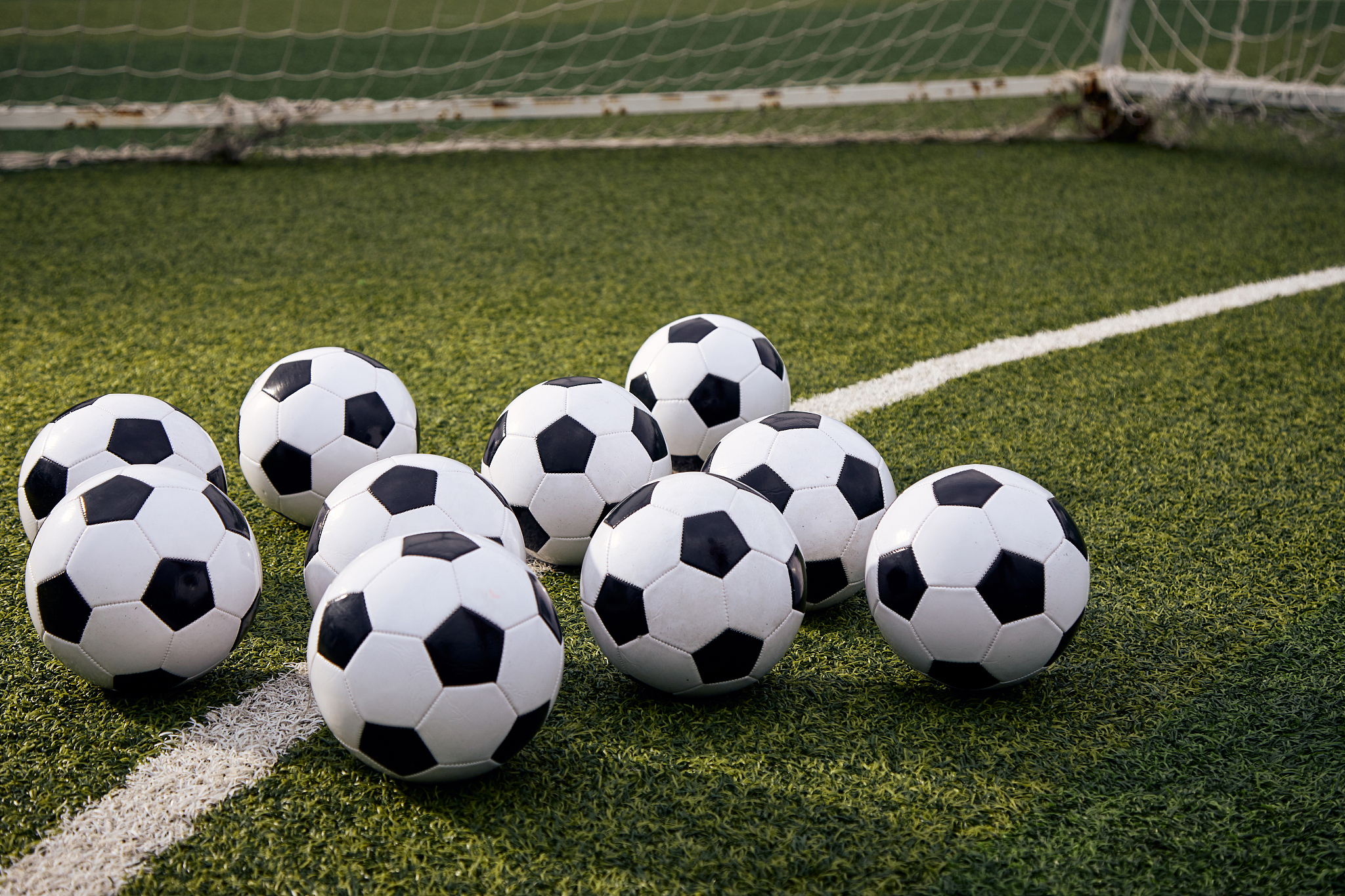 soccer ball, football field