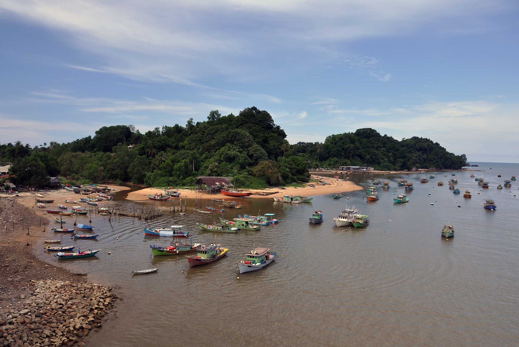 home coming of fishing boats