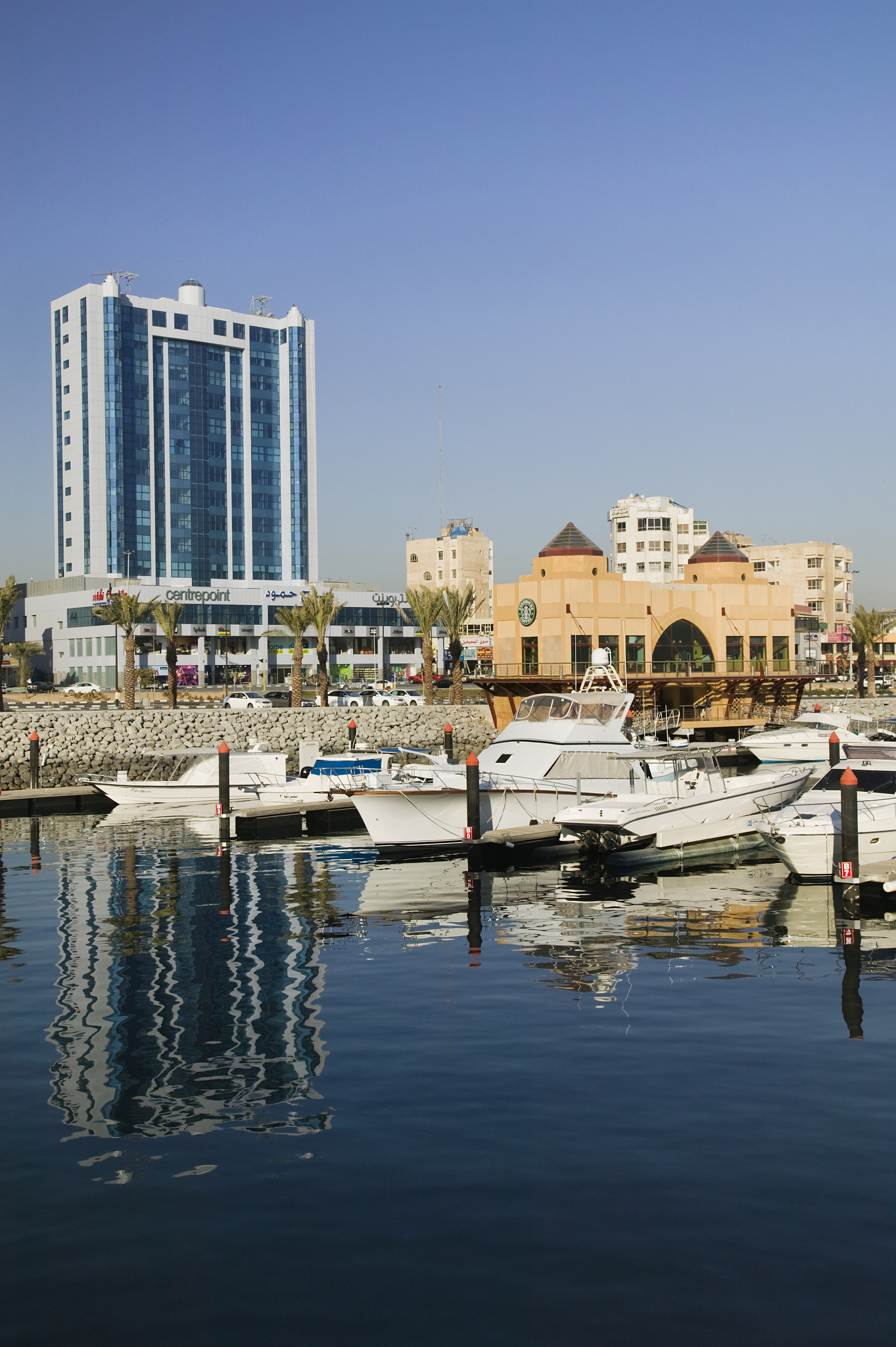 oil refinery town now undergoing gentrification, kuwait