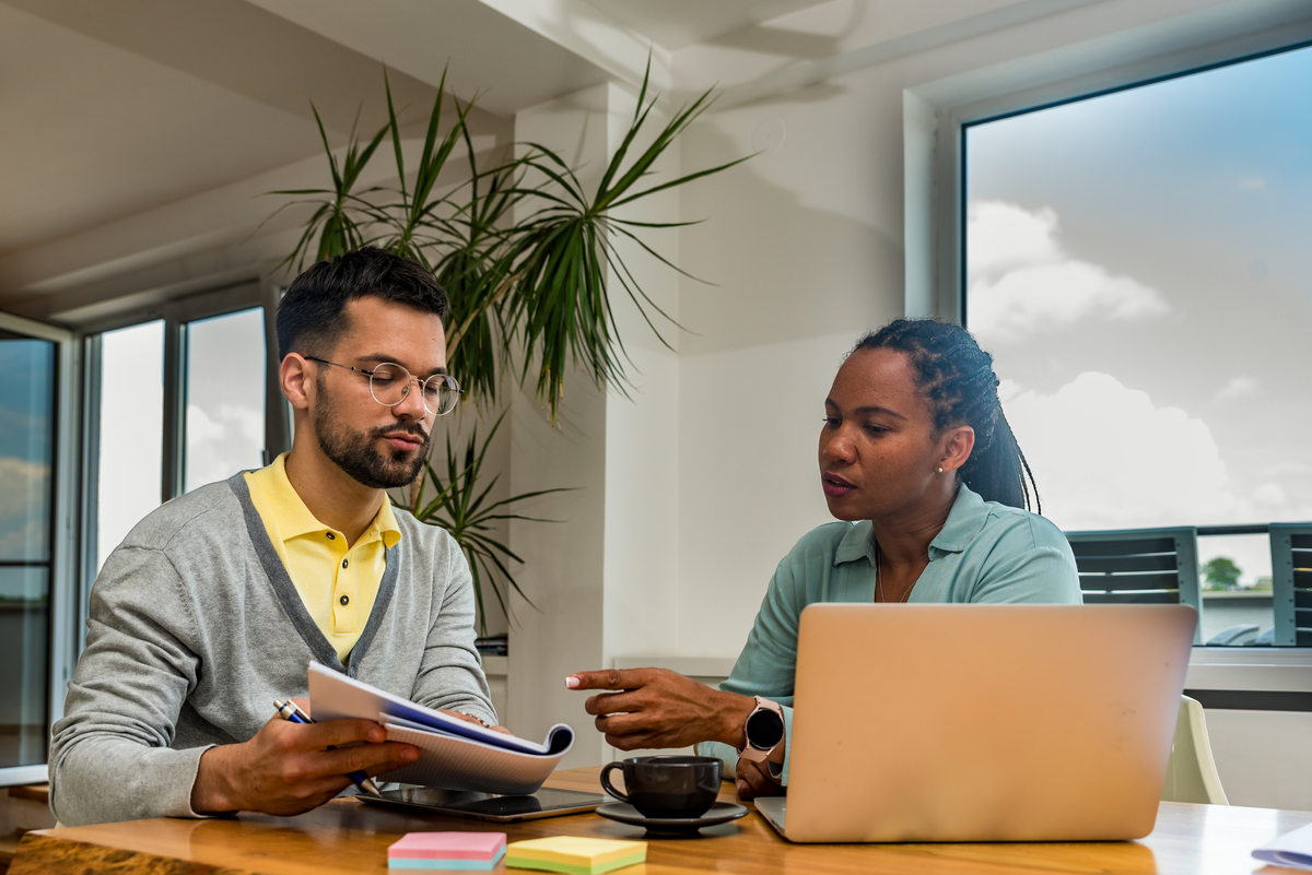 its same routine dear working at office