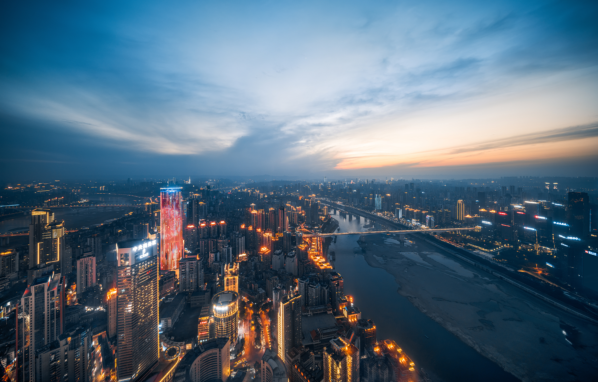 重庆市环球金融中心会仙楼观景台