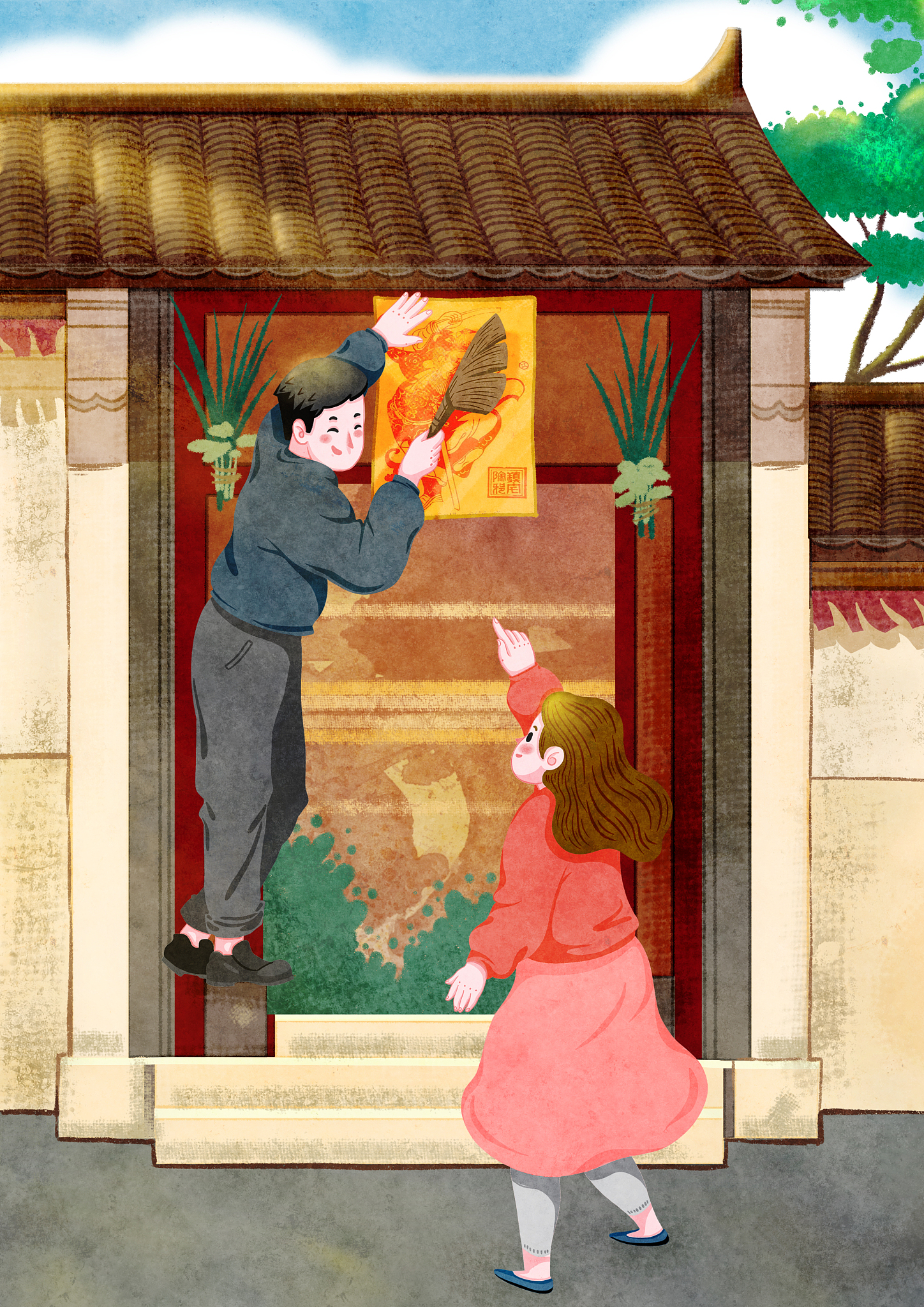 女子办公桌惊现“钟馗大军”!职场霸凌何时休?(女子称遭遇职场霸凌办公桌贴满钟馗)