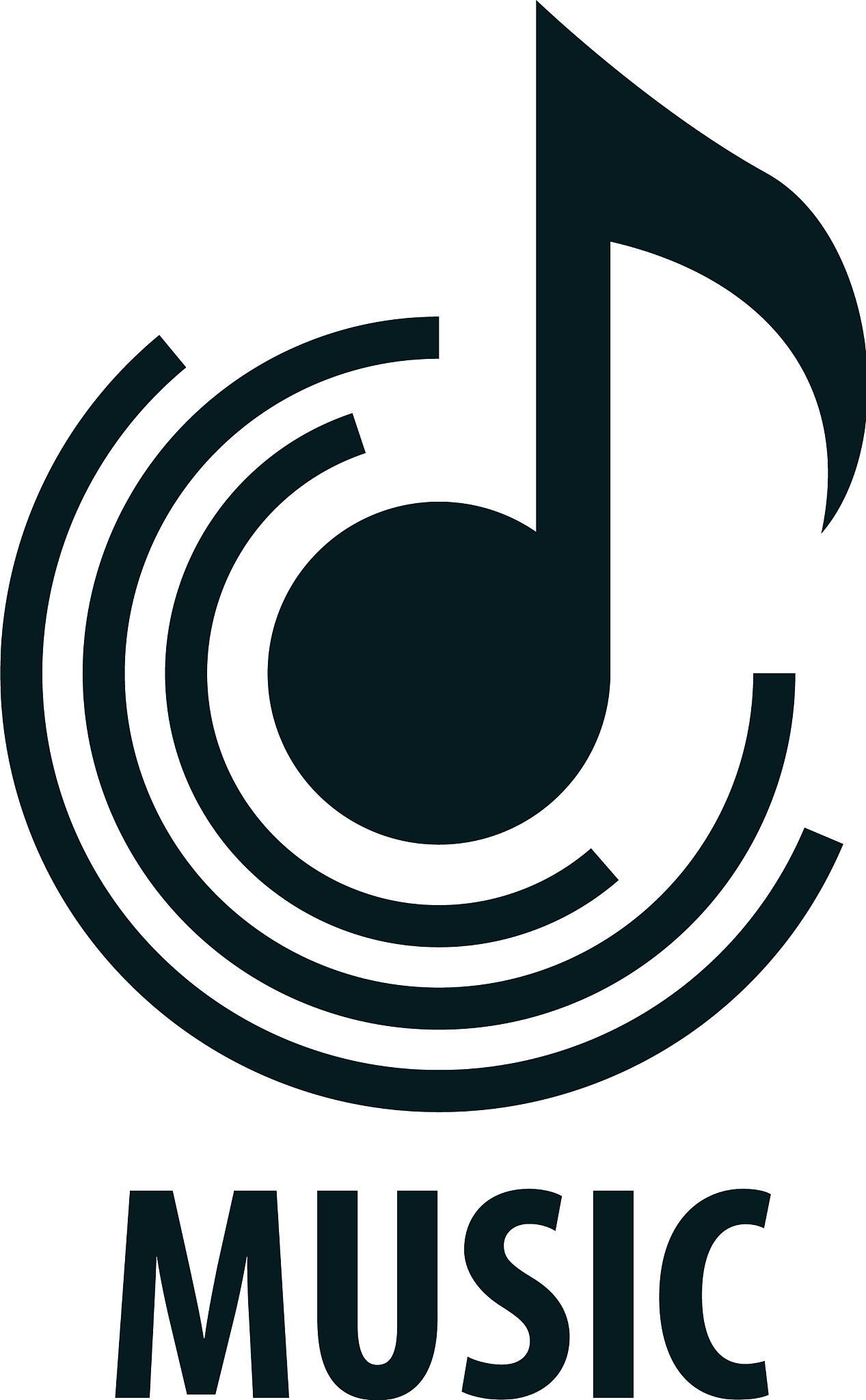 logo music