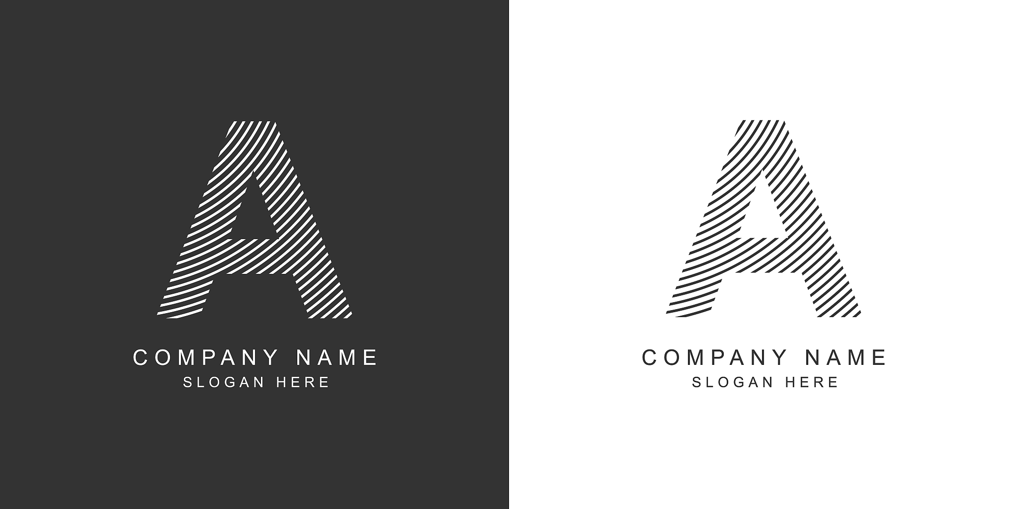 a logo. a letter icon. vector illustration.
