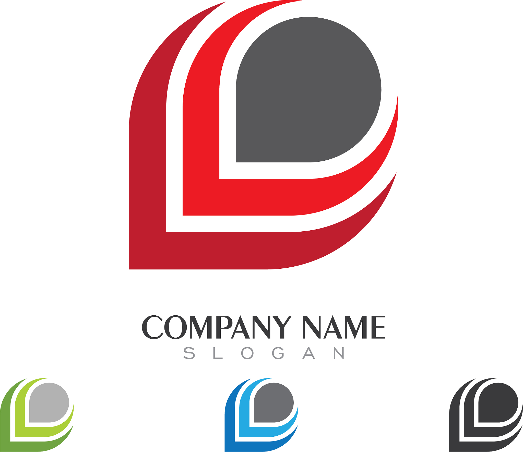water drop logo template design