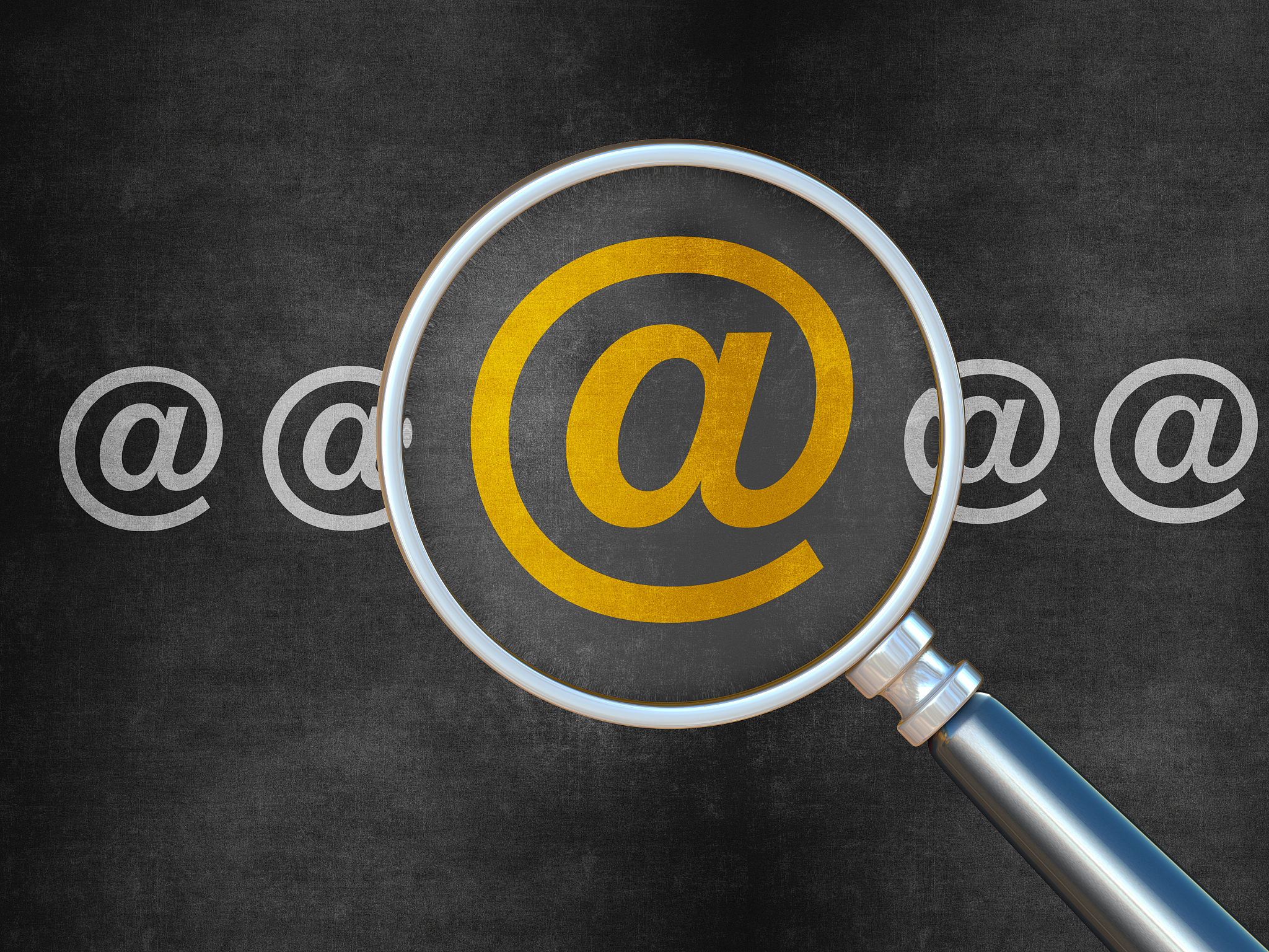 searching for e-mail