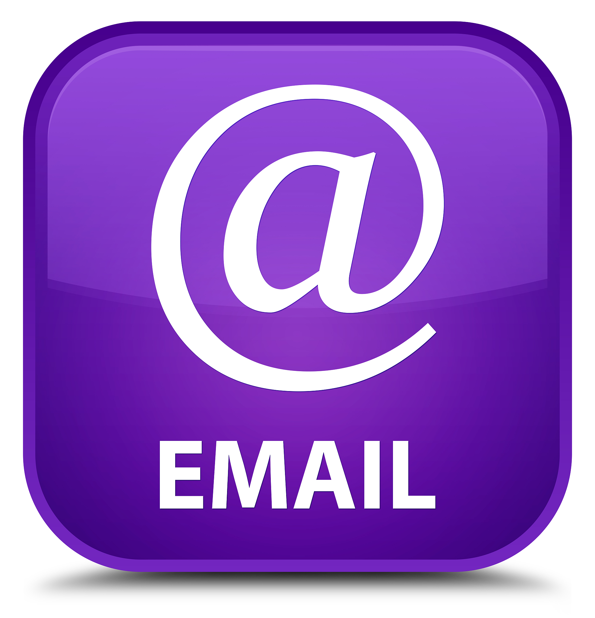 email (address icon) special purple square button