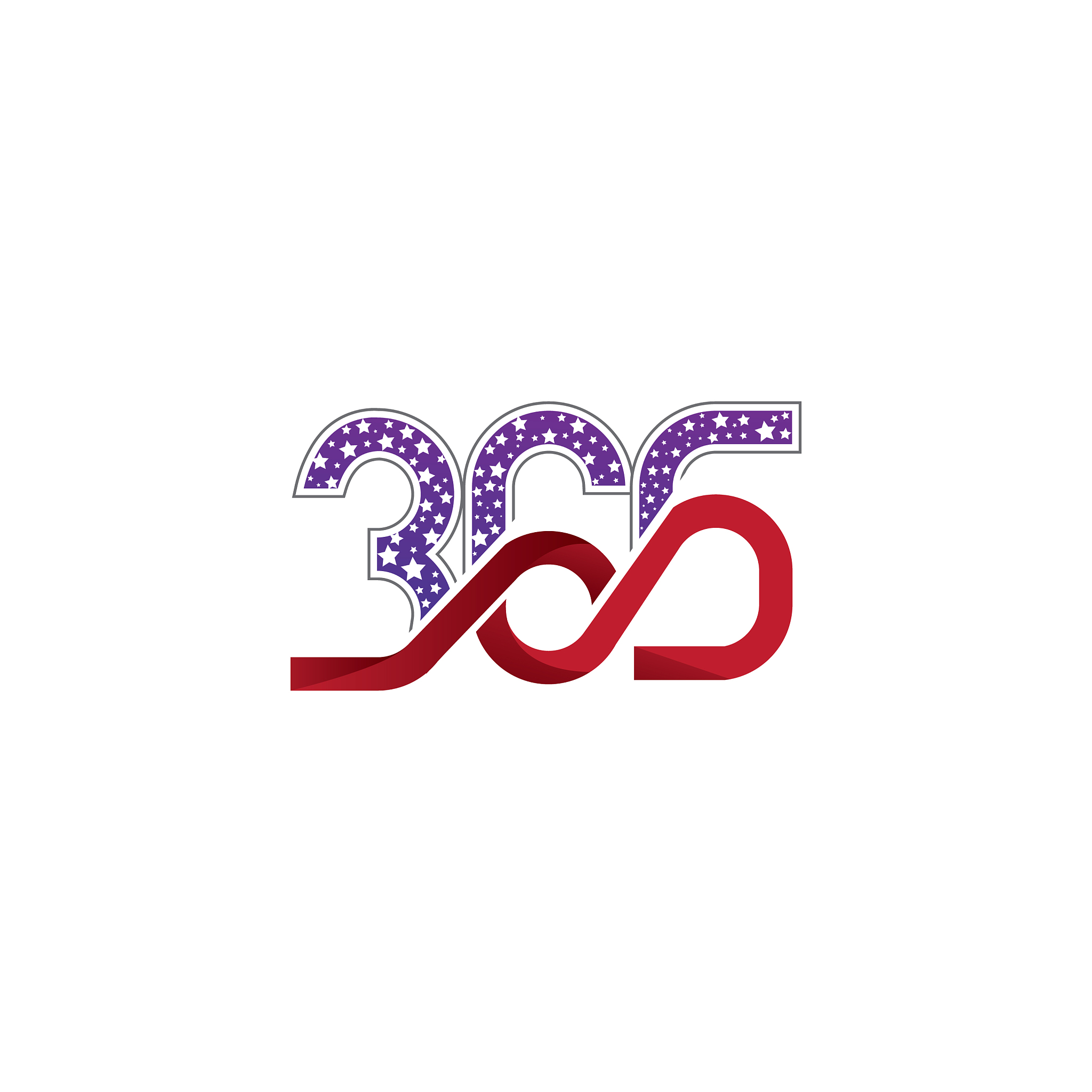 365 letter logo design