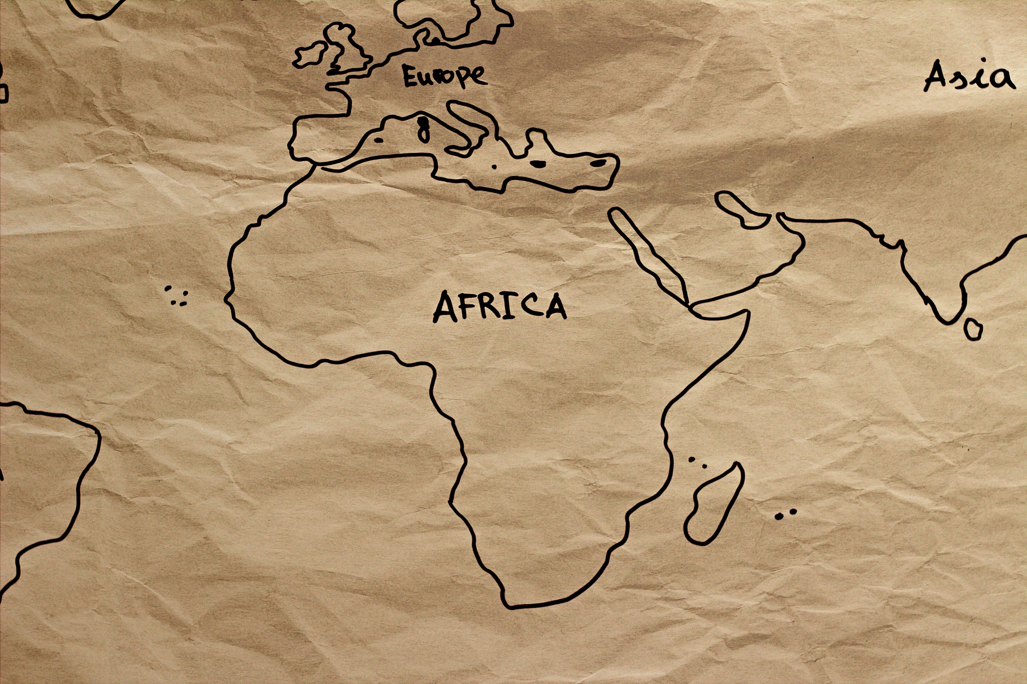 world map