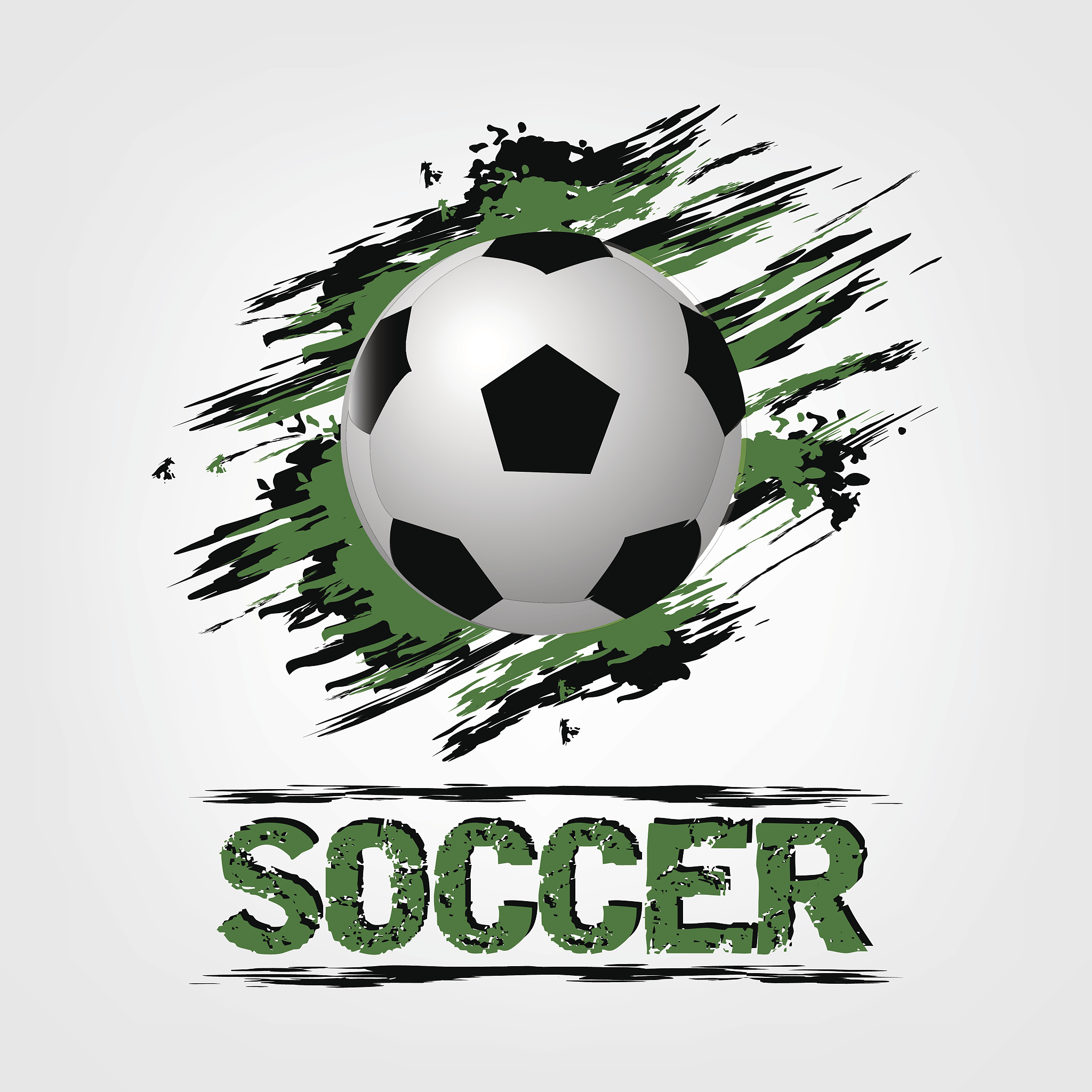 soccer ball vector illustration