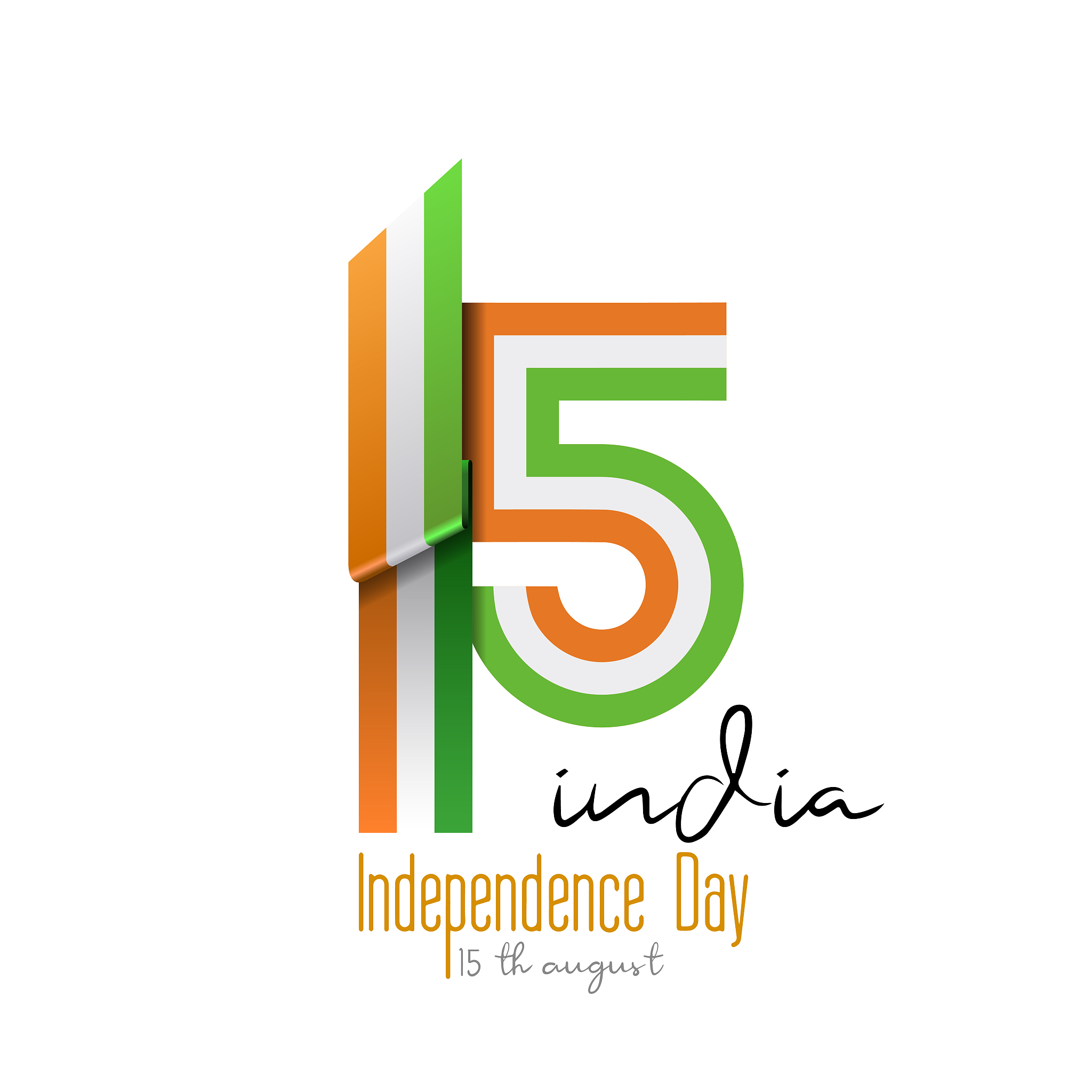 india independence day graphic design