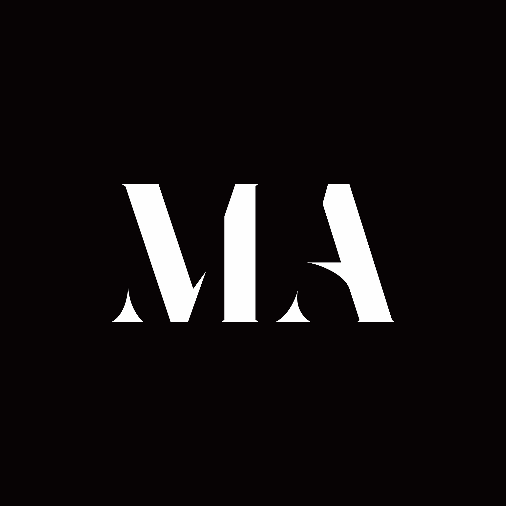 ma logo letter initial logo designs template