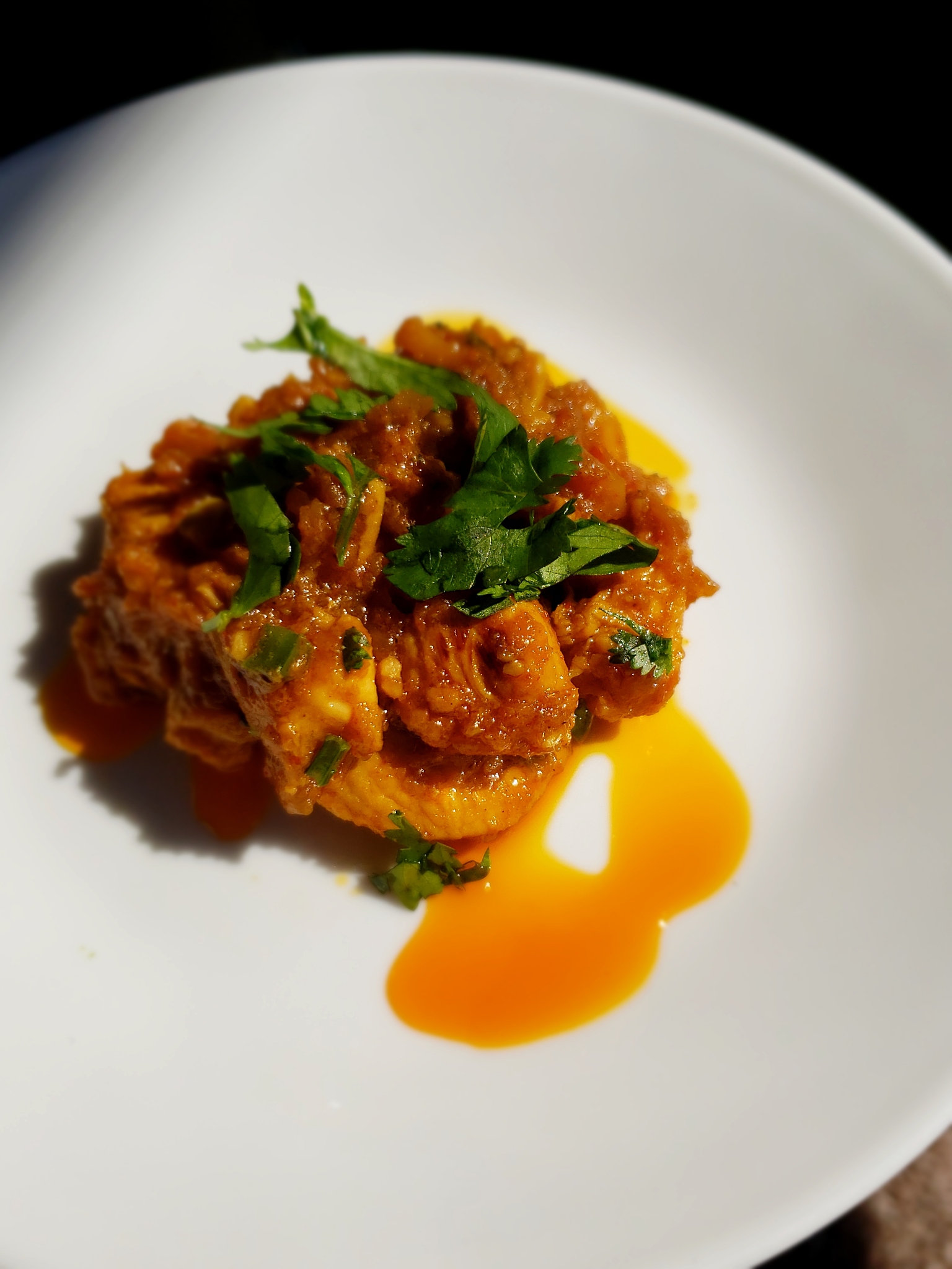 close-up of food in plate