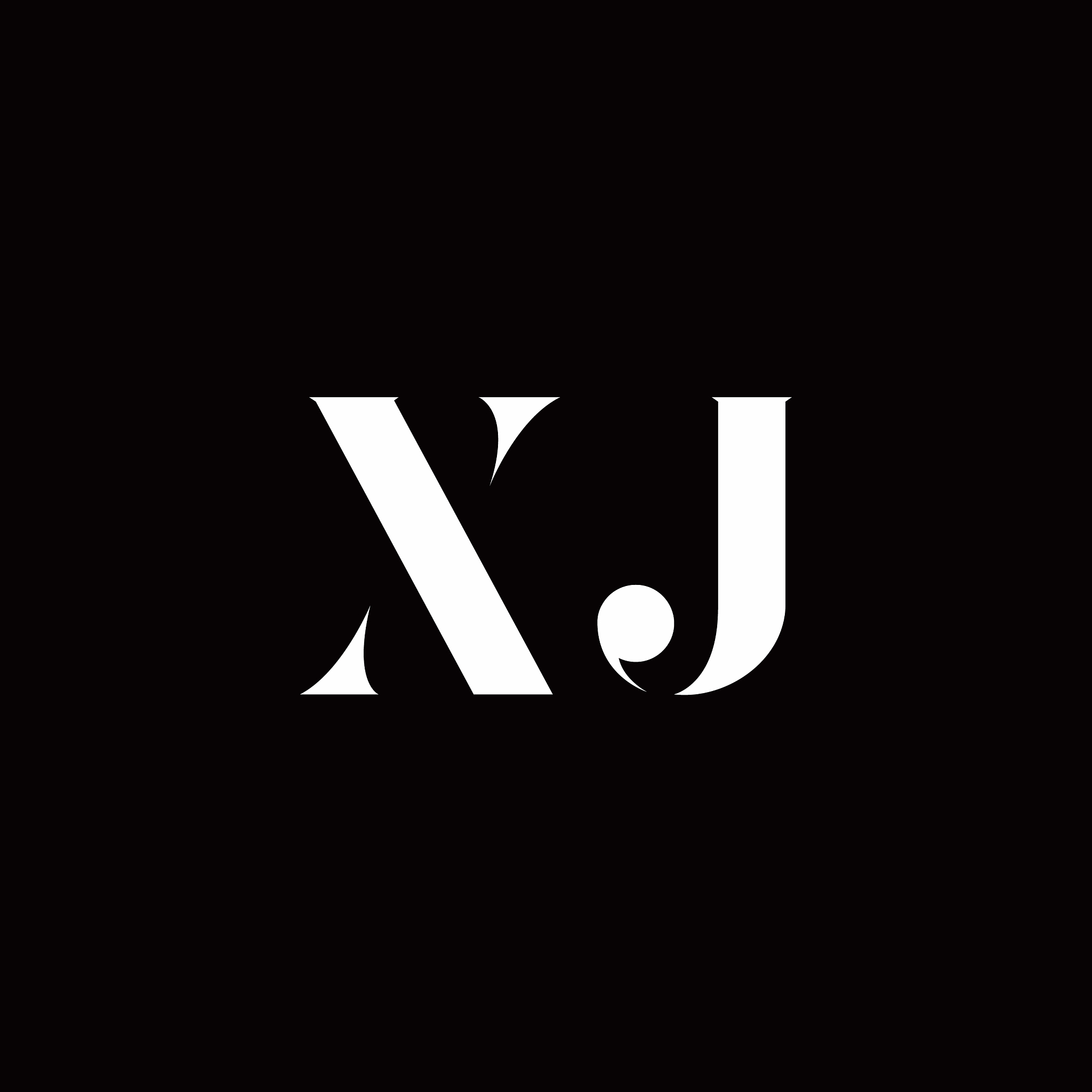 xj logo letter initial logo designs template
