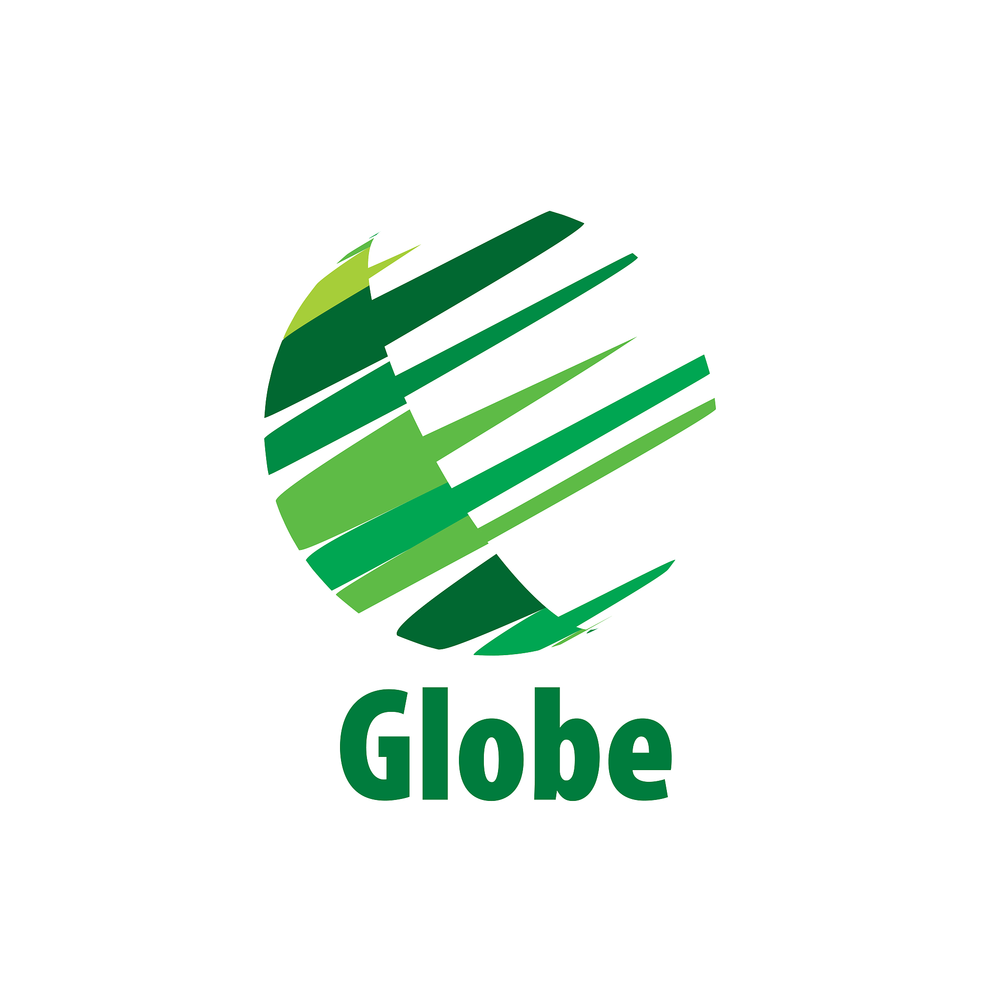 vector logo globe