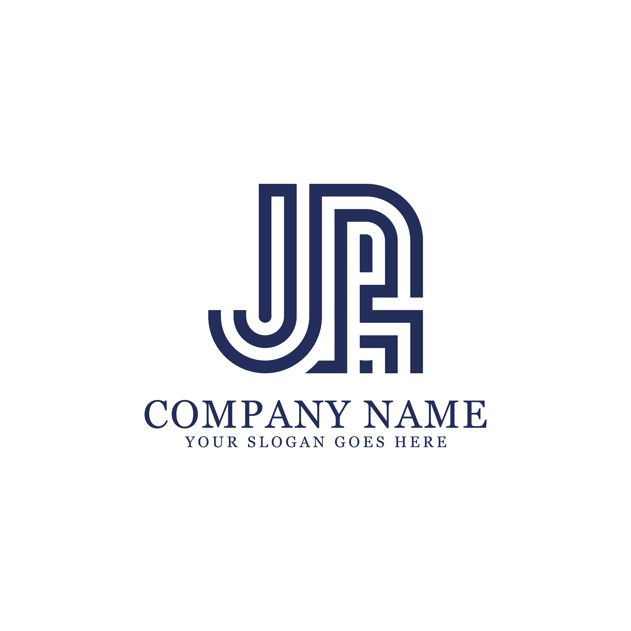 jr monogram logo inspirations letters logo