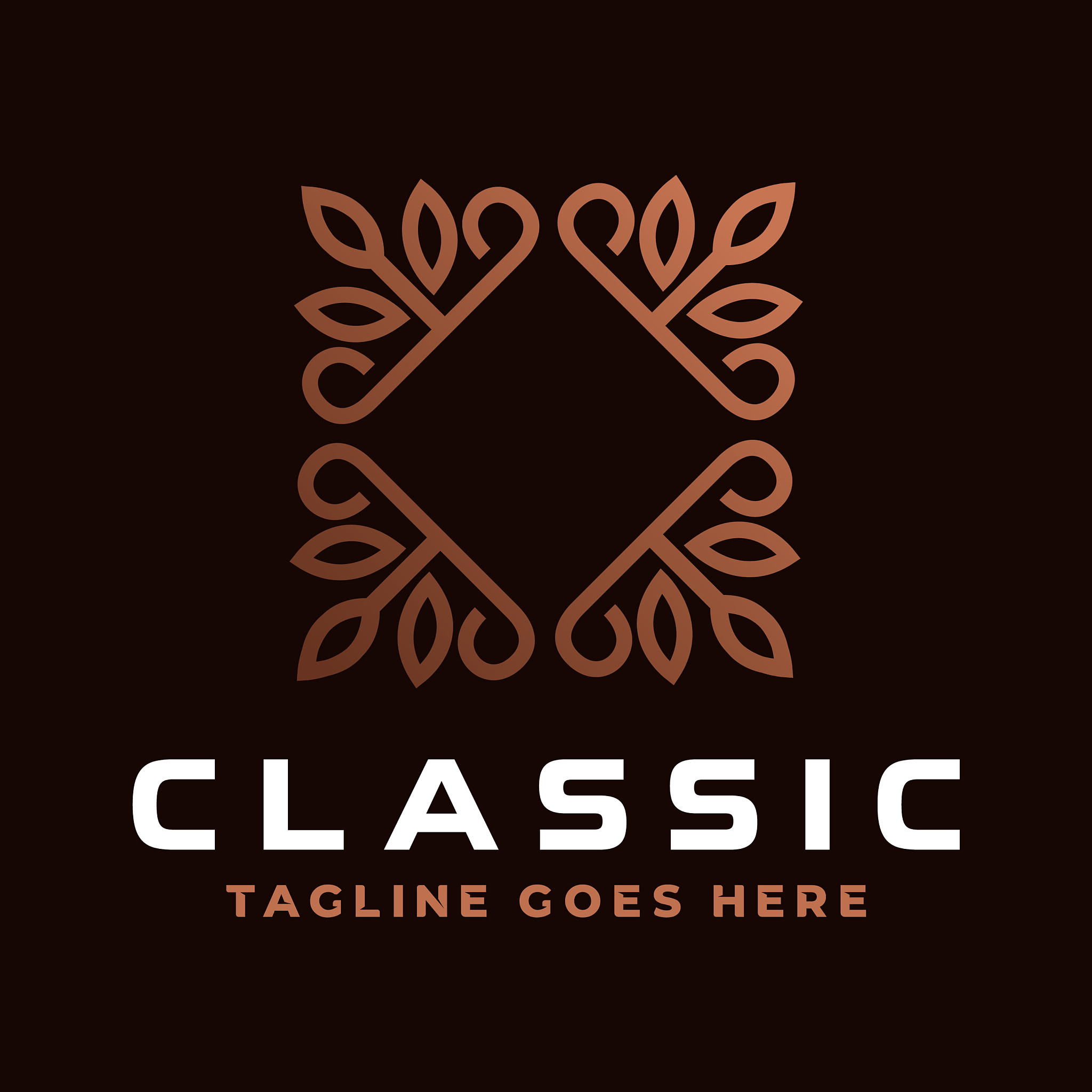 classic line logo design inspiration for business