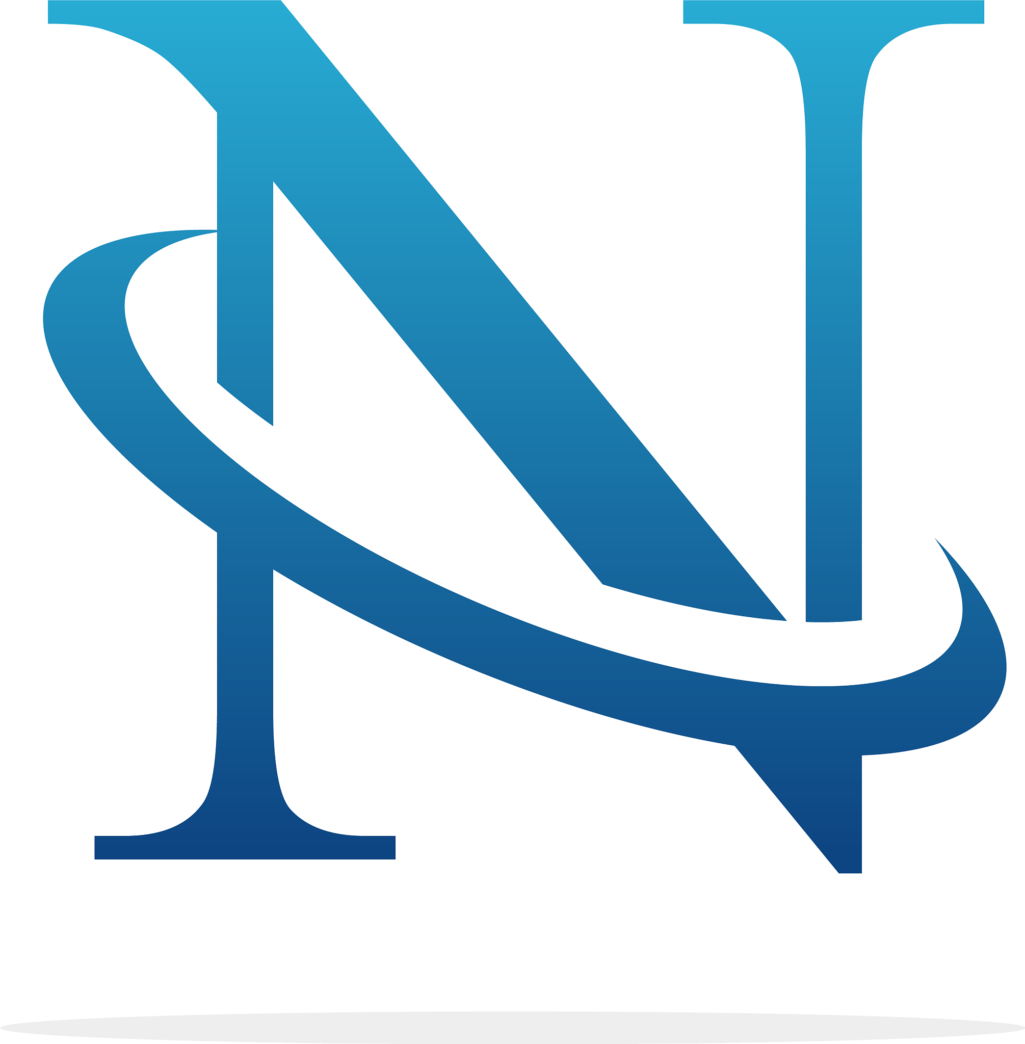 n logo art icon design image