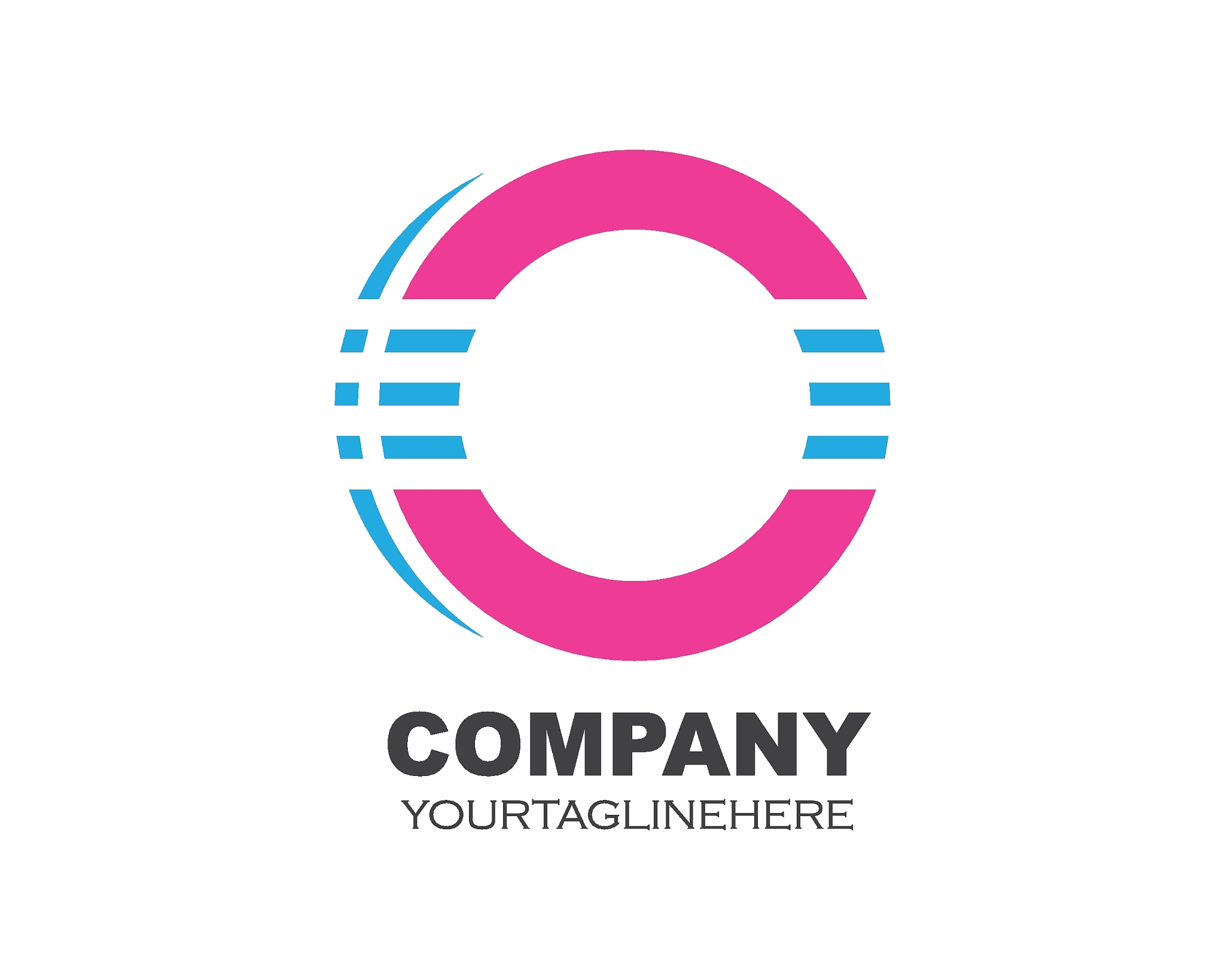 circle ring business   logo template vector